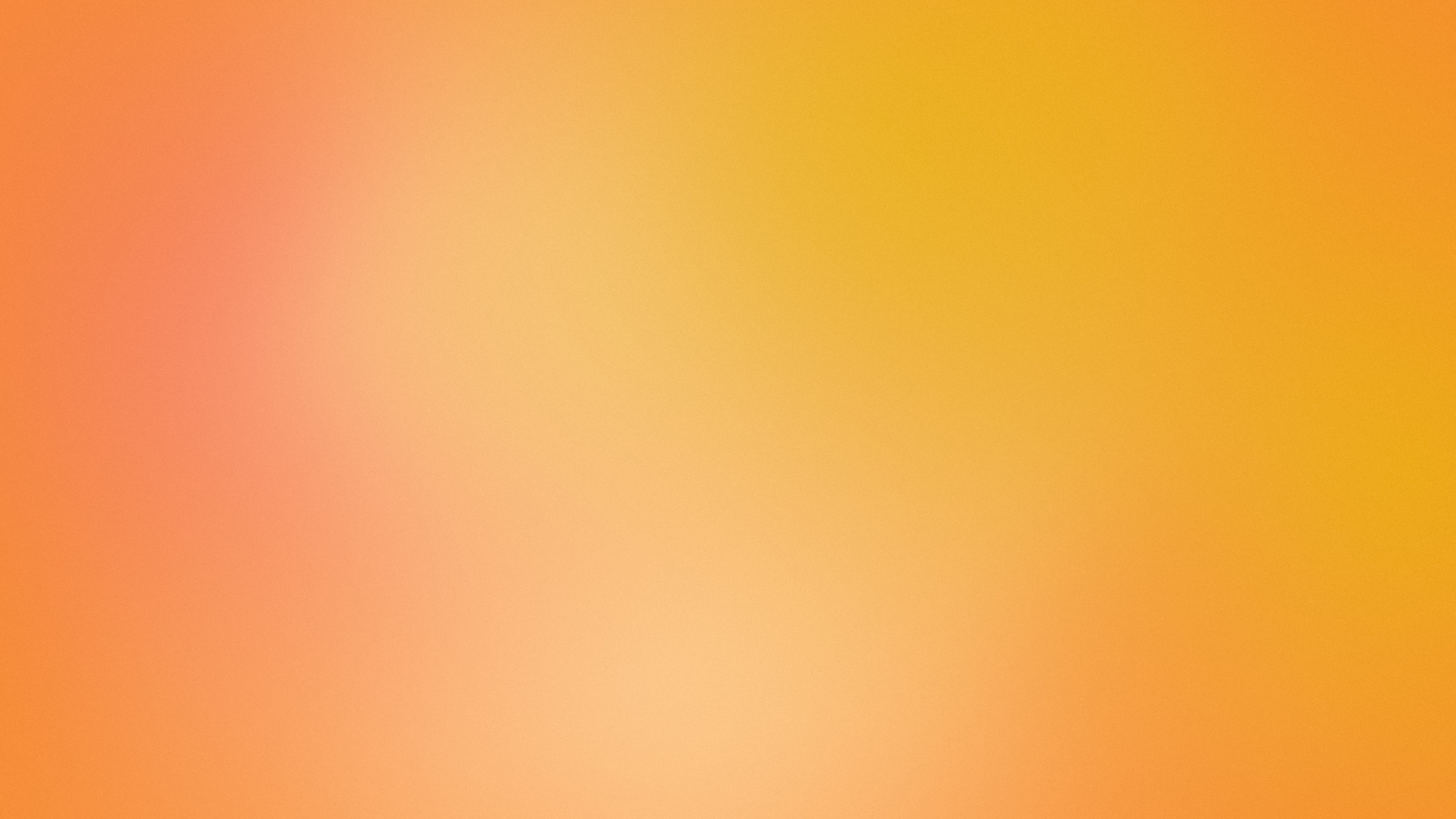 Orange Dreamy Aura Gradient desktop wallpaper in 4K