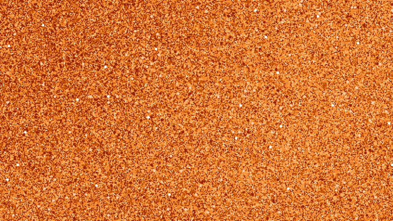 Orange Glitter desktop wallpaper in 4K