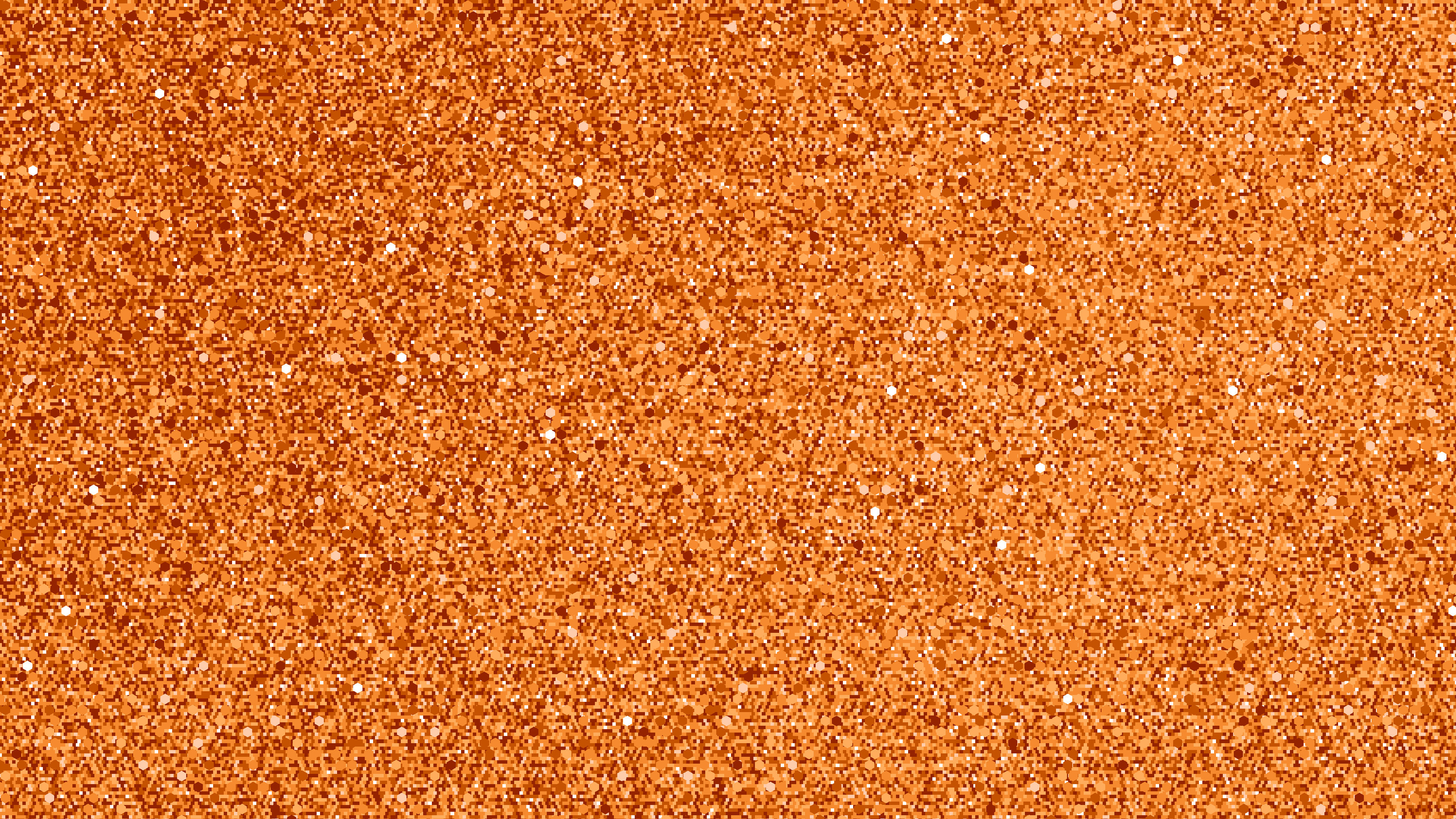 Orange Glitter desktop wallpaper in 4K