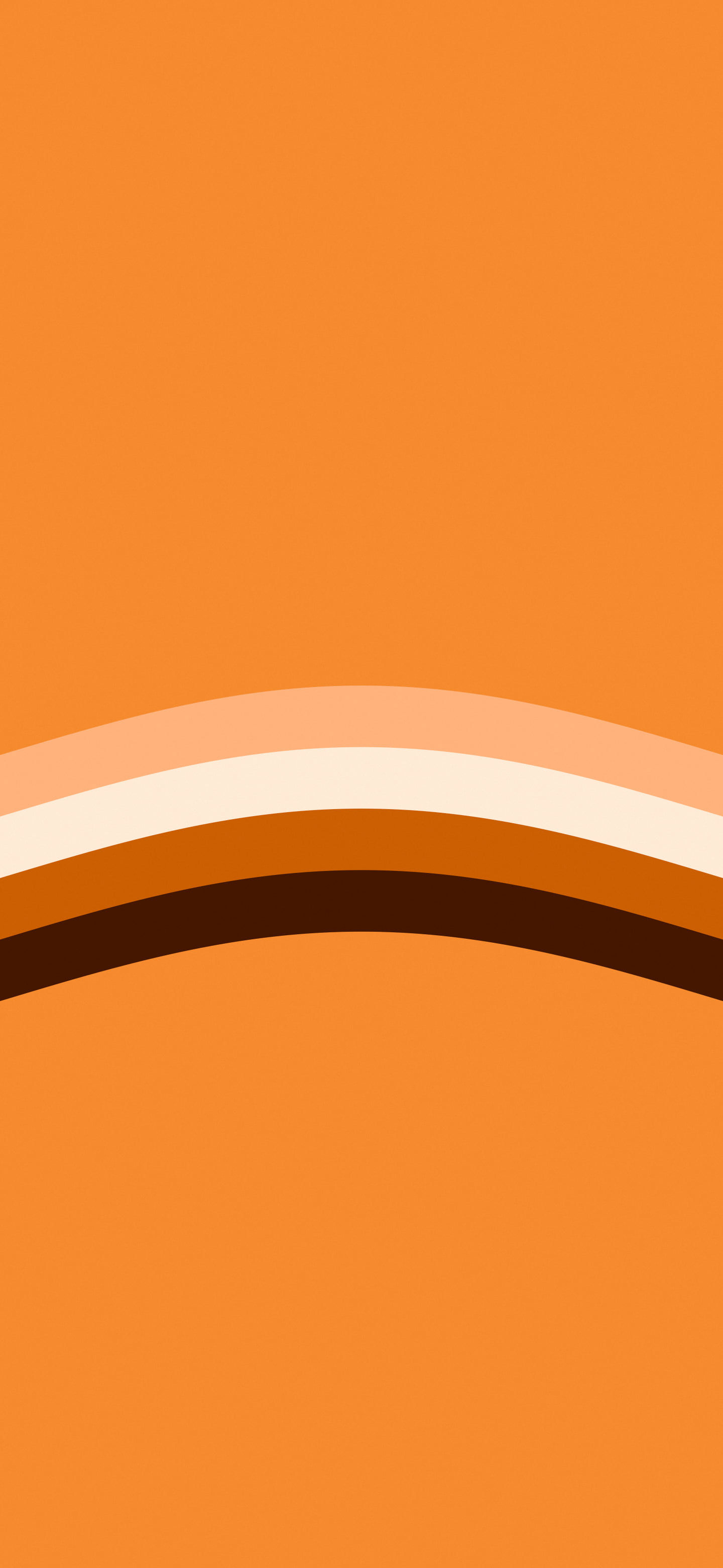 Orange Retro Stripe wallpaper for iPhone and Android