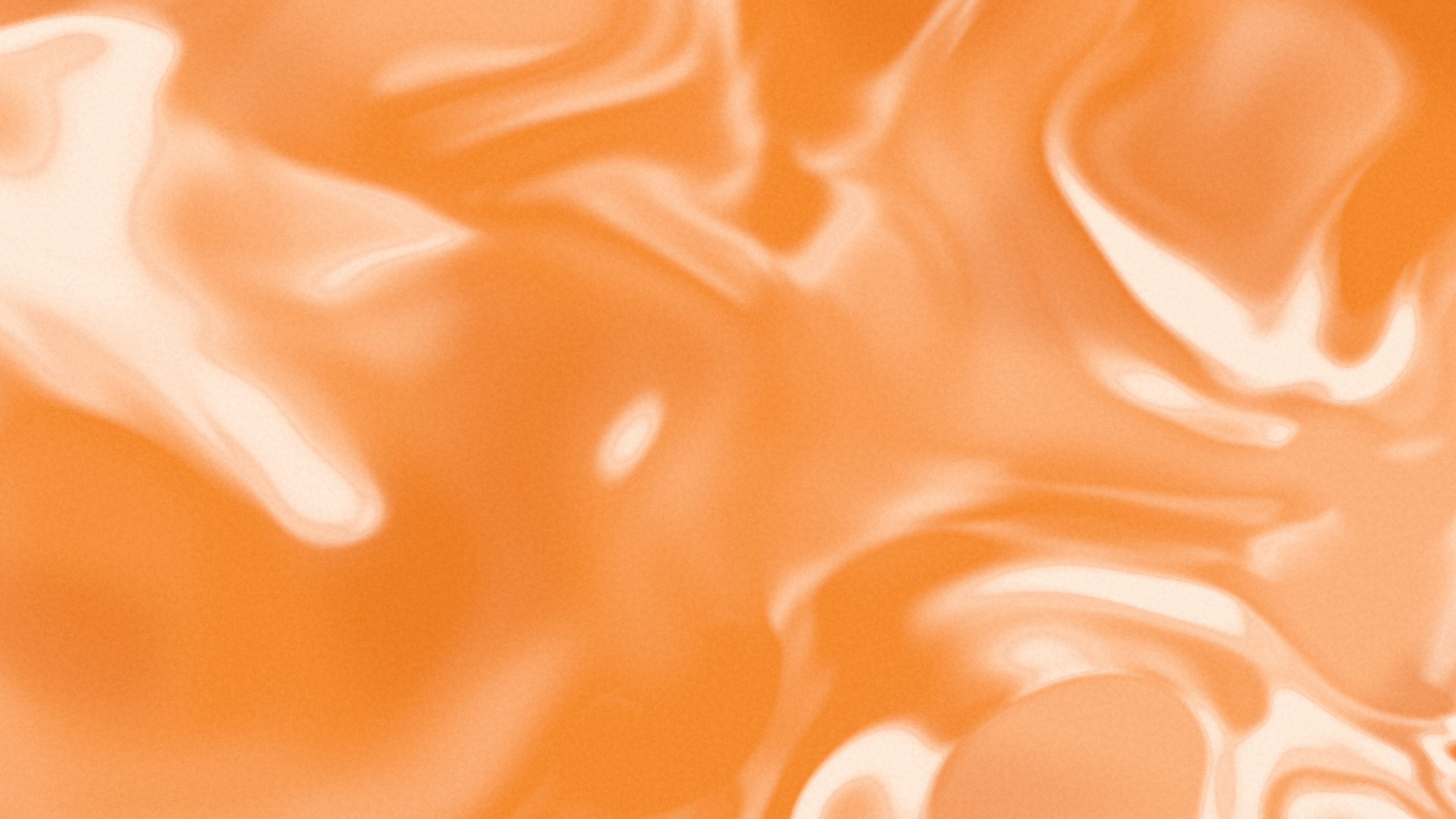 Orange Watercolor Wash desktop wallpaper in 4K