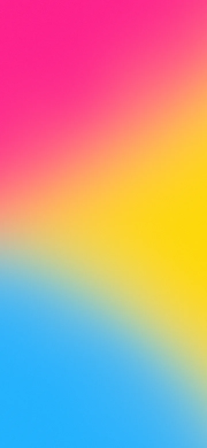 Pansexual Pride Mesh Gradient wallpaper for iPhone and Android