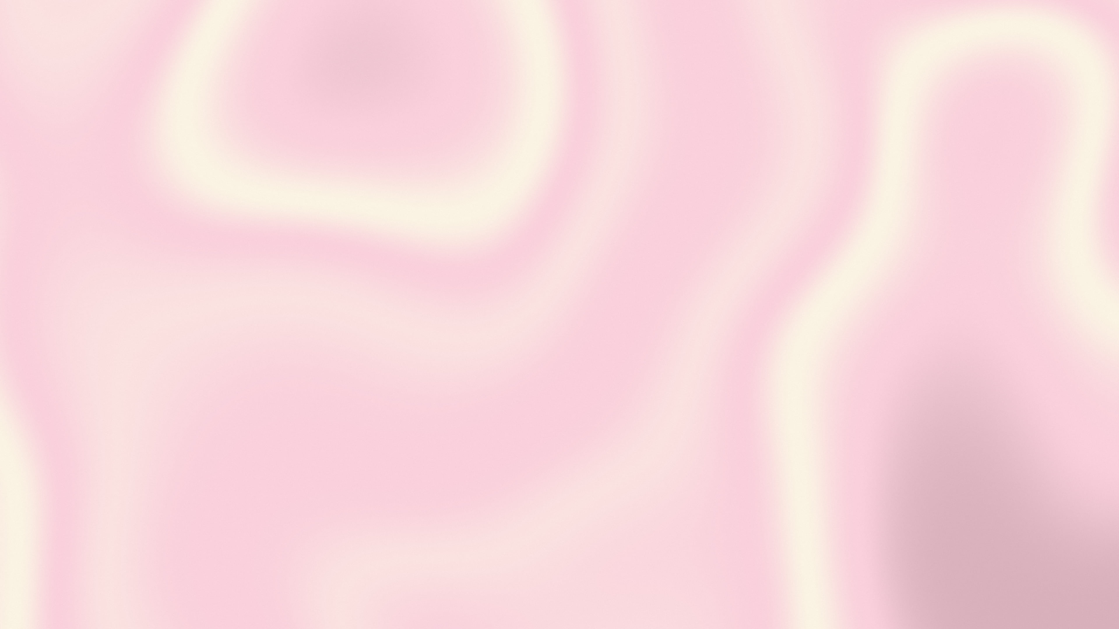 Pastel Pink and Cream Silky Gradient desktop wallpaper in 4K