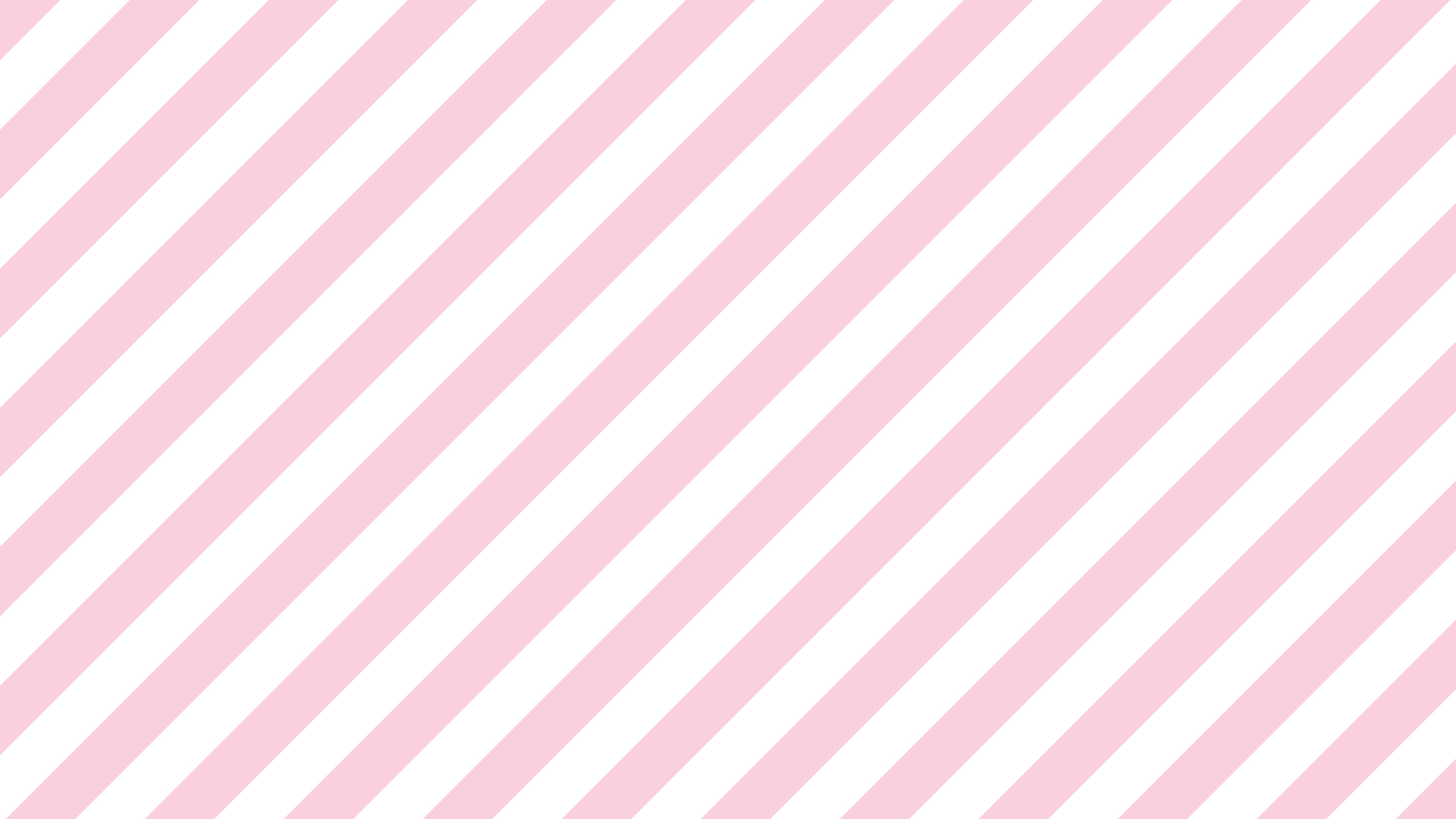 Pastel Pink Diagonal Striped desktop wallpaper in 4K