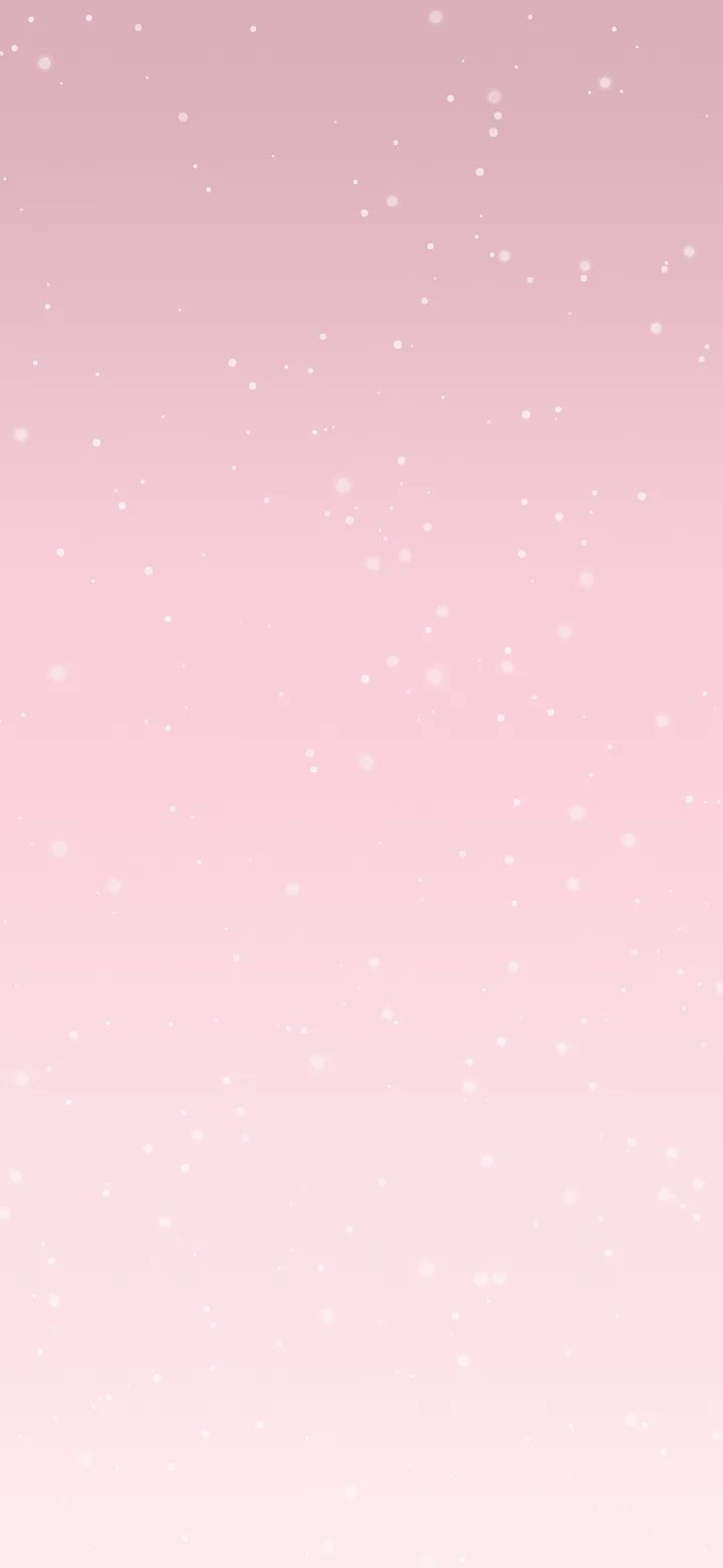 Pastel Pink Snowfall wallpaper for iPhone and Android