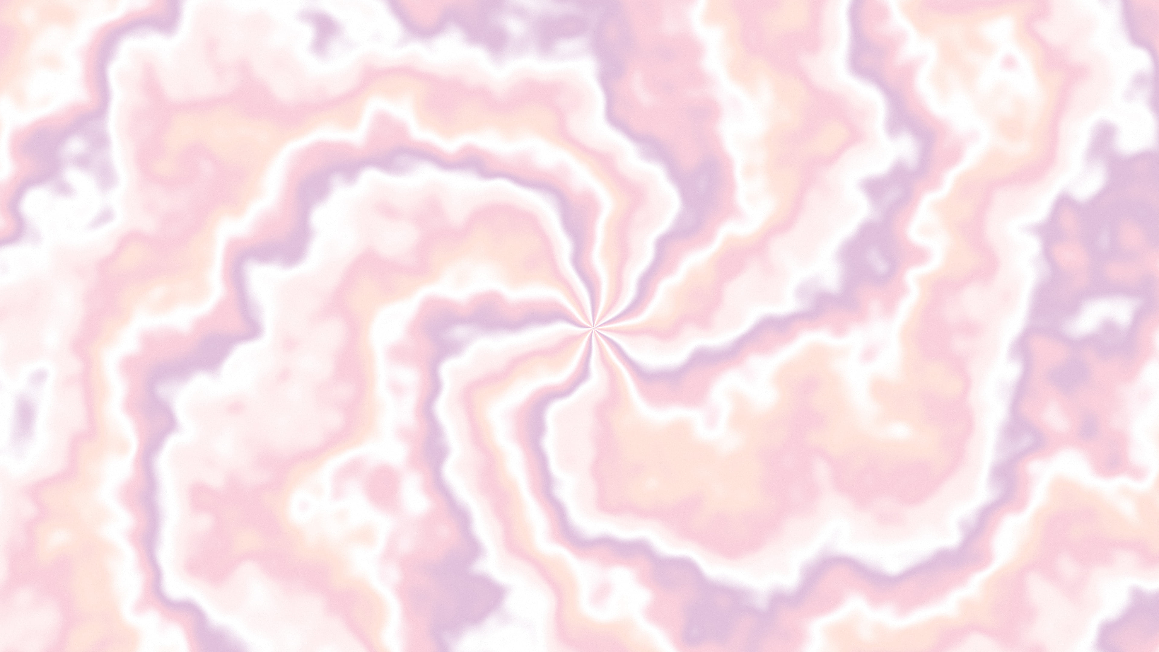 Pastel Pink Spiral Tie Dye desktop wallpaper in 4K