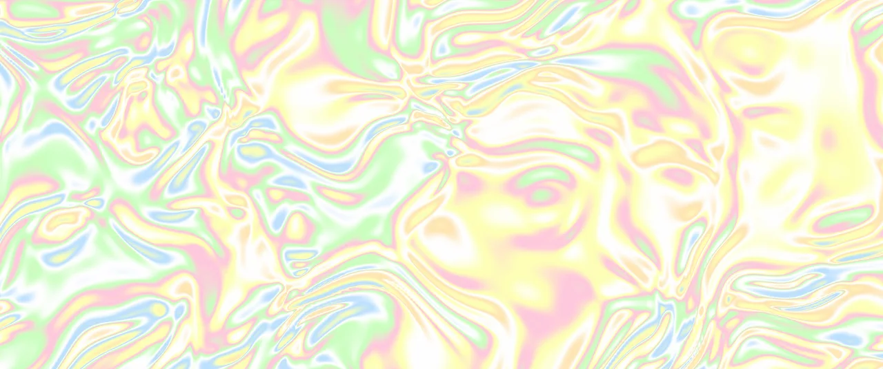 Pastel Rainbow Holographic Foil ultrawide wallpaper, 3440 × 1440