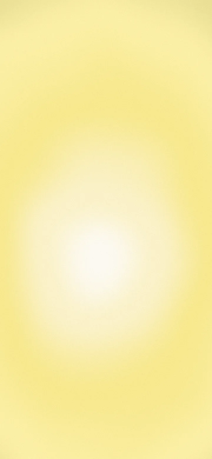 Pastel Yellow and Cream Aura Gradient wallpaper for iPhone and Android