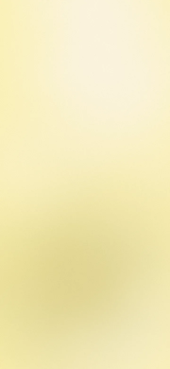 Pastel Yellow and Cream Dreamy Aura Gradient wallpaper for iPhone and Android