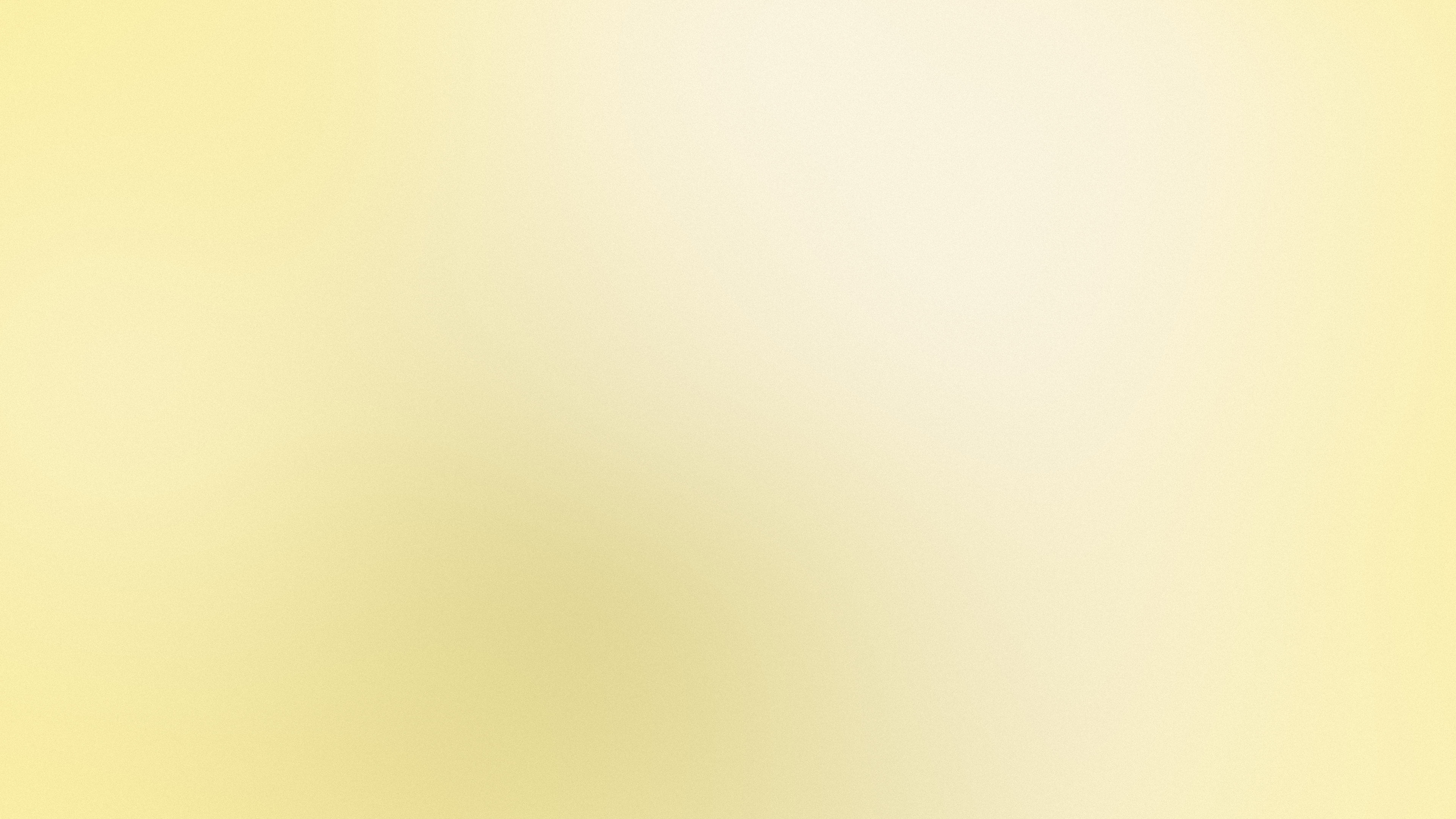 Pastel Yellow and Cream Dreamy Aura Gradient desktop wallpaper in 4K