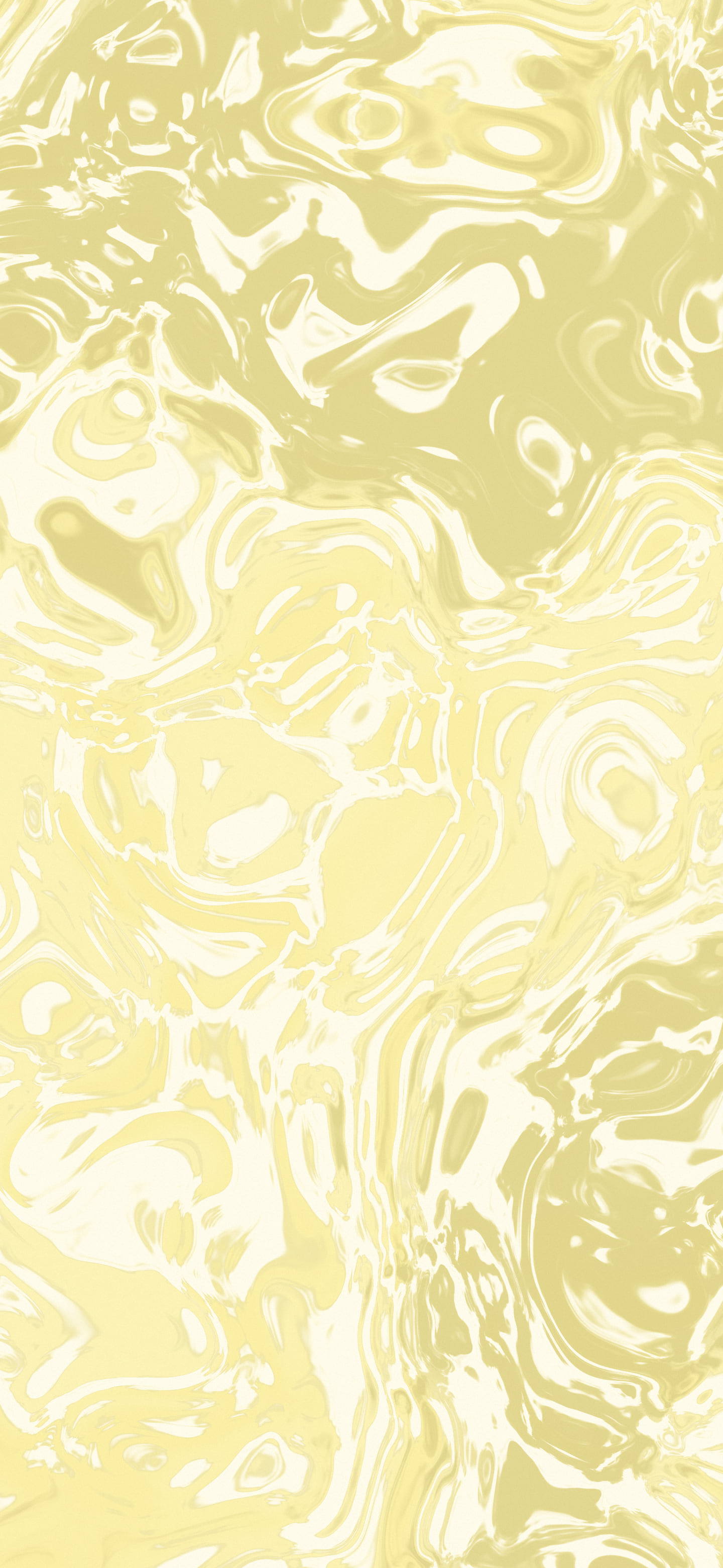 Pastel Yellow and Cream Liquid Marble wallpaper for iPhone and Android