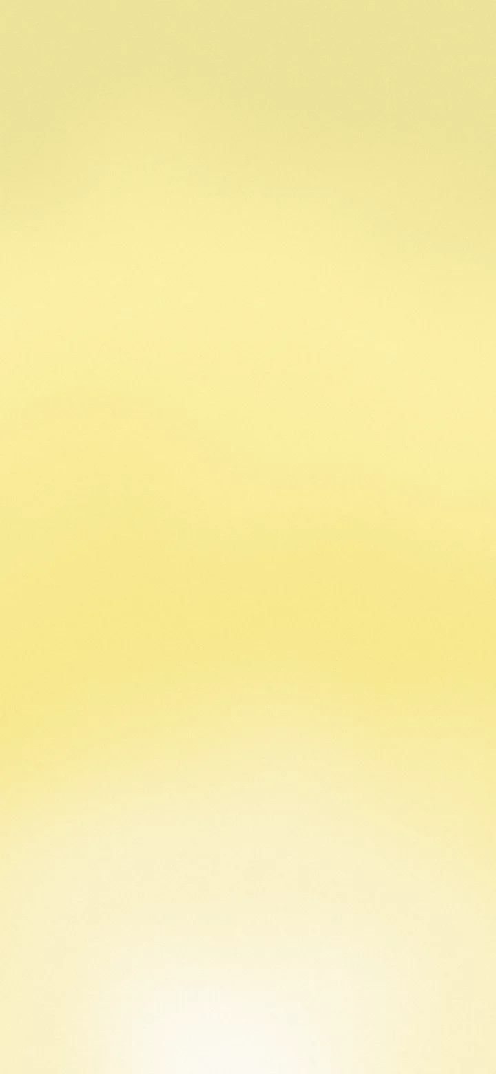Pastel Yellow and Cream Sunrise Aura Gradient wallpaper for iPhone and Android