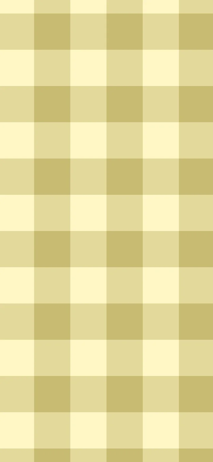 Pastel Yellow Buffalo Check Plaid wallpaper for iPhone and Android
