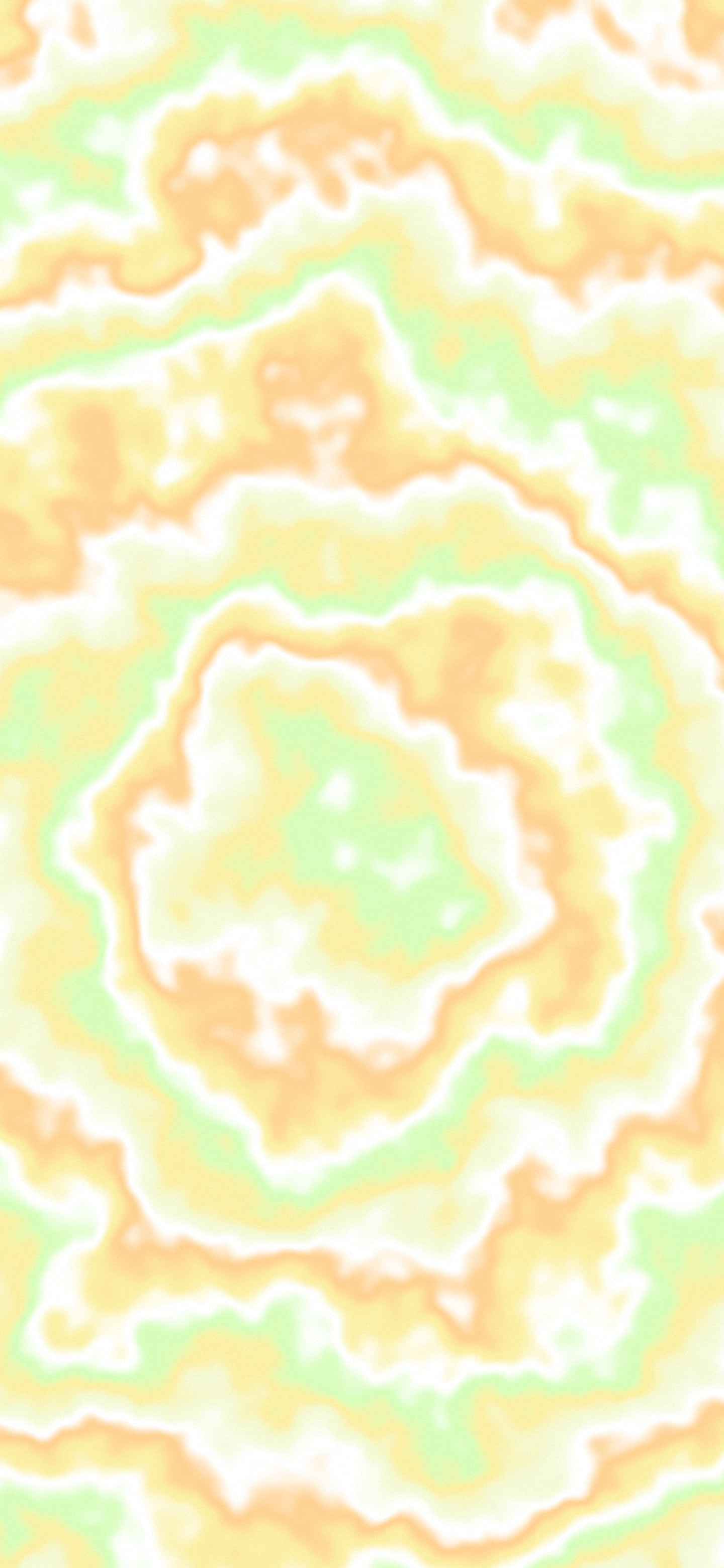 Pastel Yellow Bullseye Tie Dye wallpaper for iPhone and Android