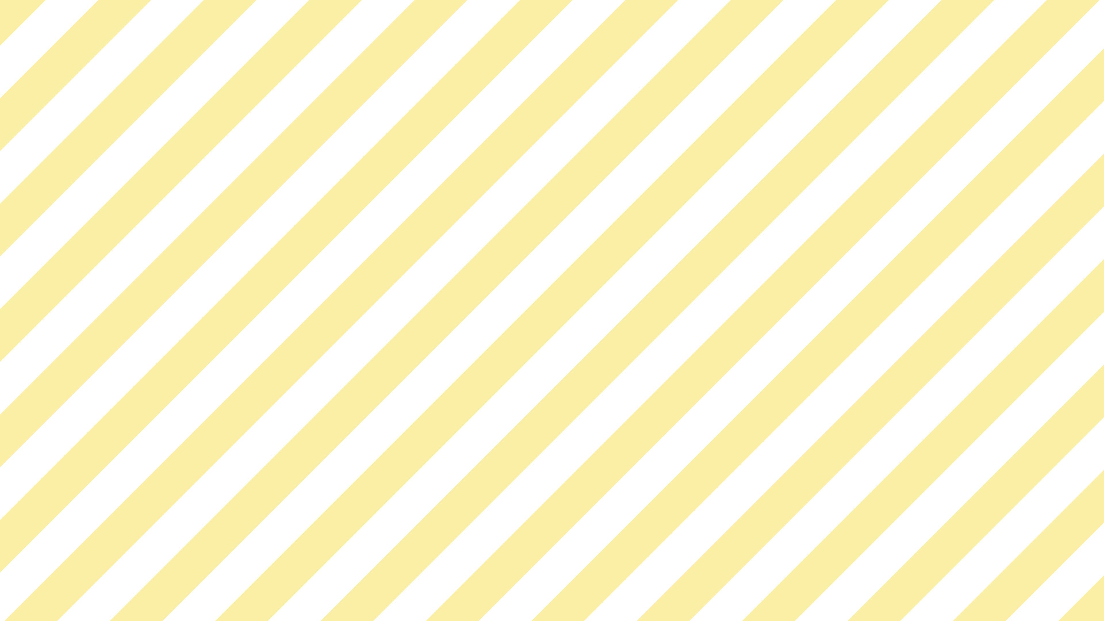 Pastel Yellow Diagonal Striped desktop wallpaper in 4K