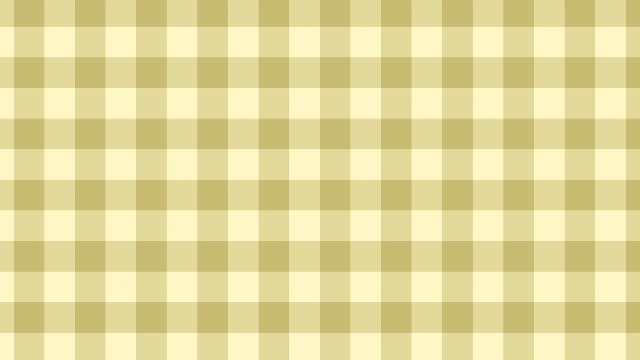 Pastel Yellow Gingham desktop wallpaper in 4K