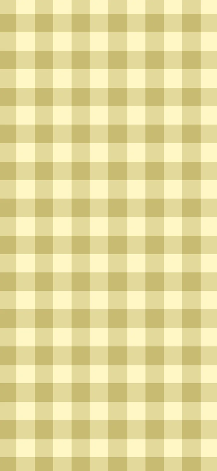 Pastel Yellow Gingham wallpaper for iPhone and Android
