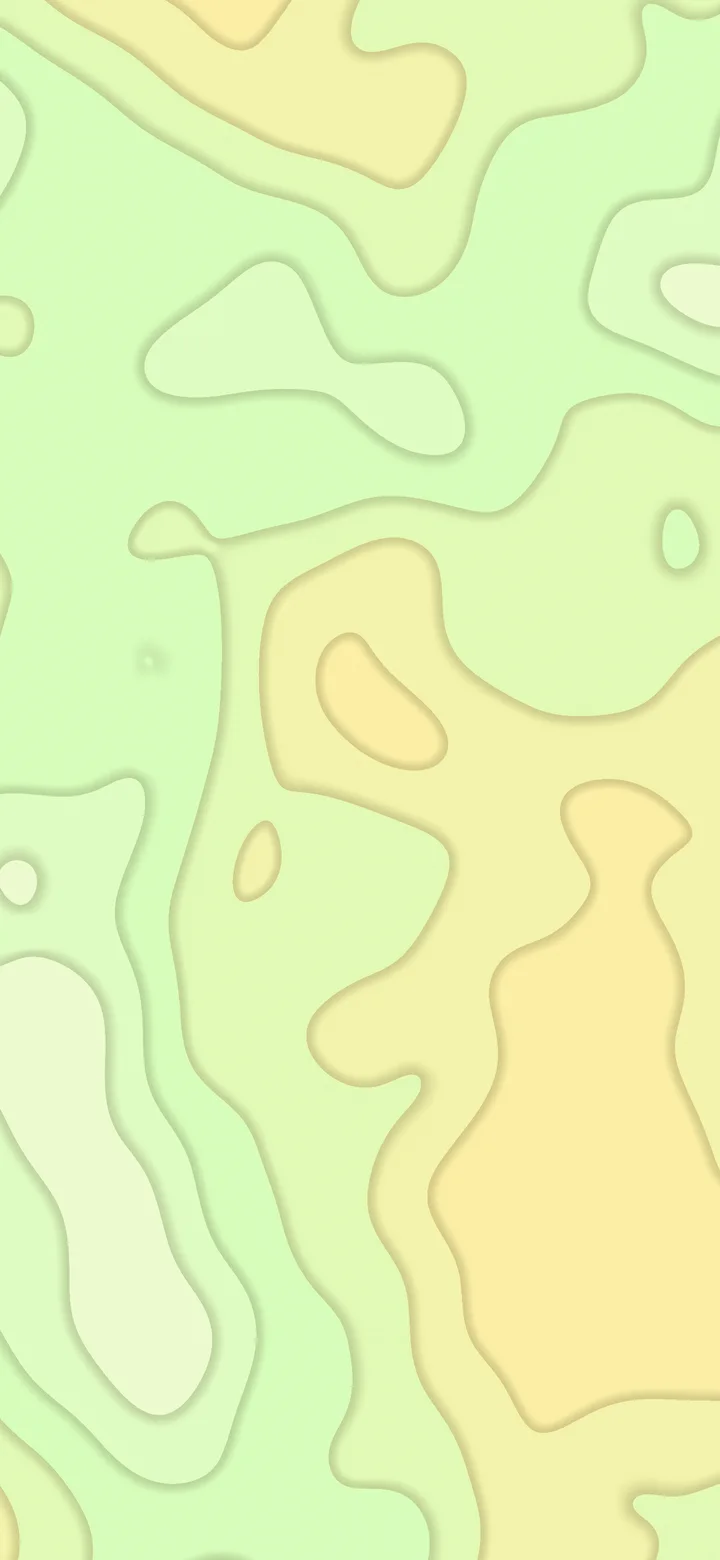 Pastel Yellow Layered Topographic wallpaper for iPhone and Android