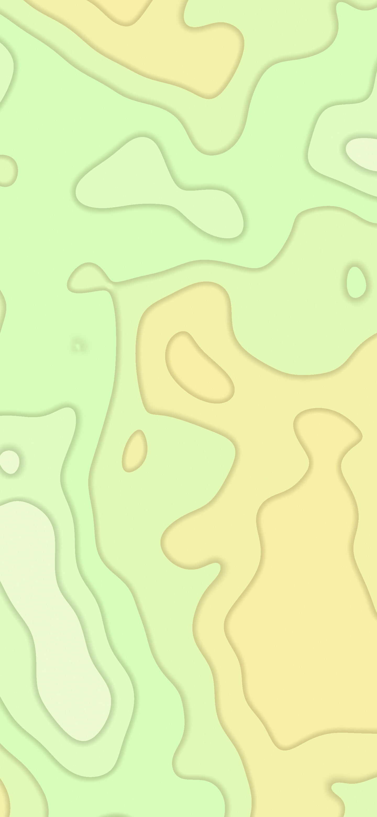 Pastel Yellow Layered Topographic wallpaper for iPhone and Android