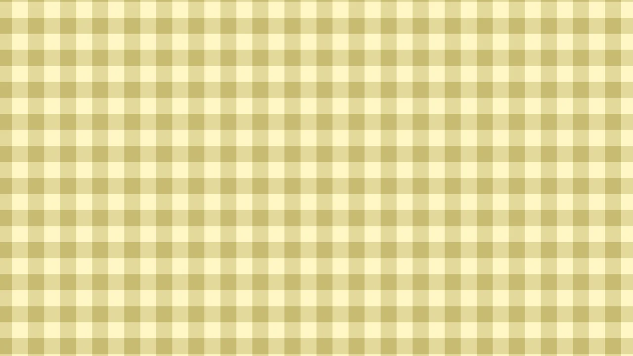 Pastel Yellow Mini Gingham desktop wallpaper in 4K