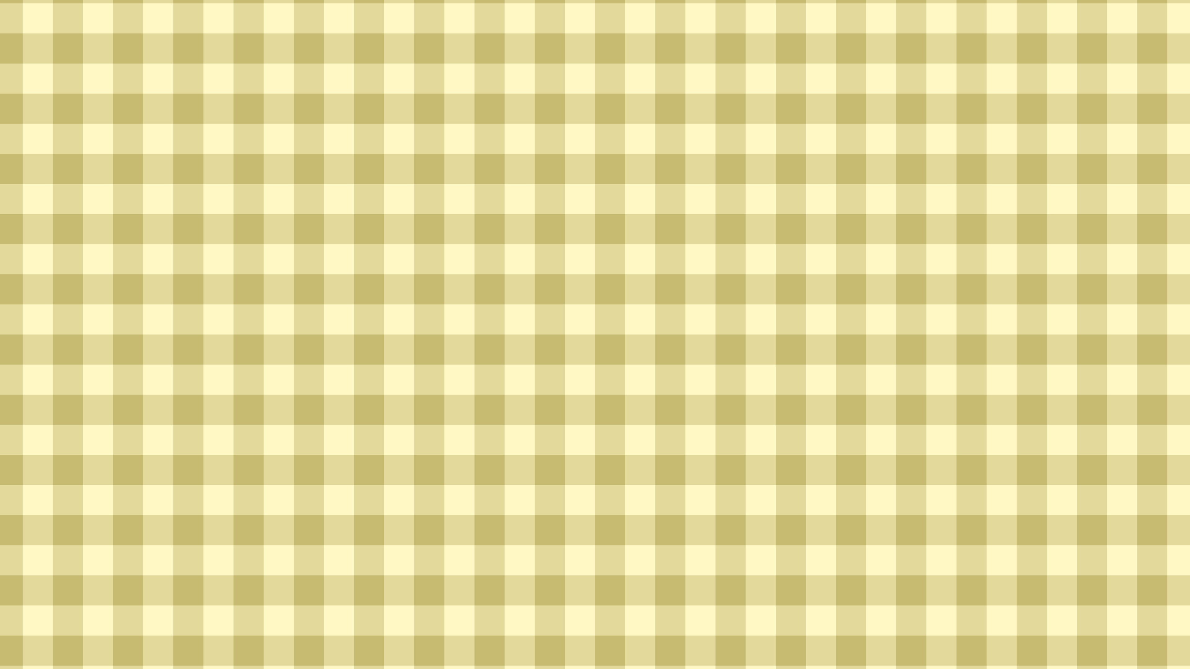 Pastel Yellow Mini Gingham desktop wallpaper in 4K