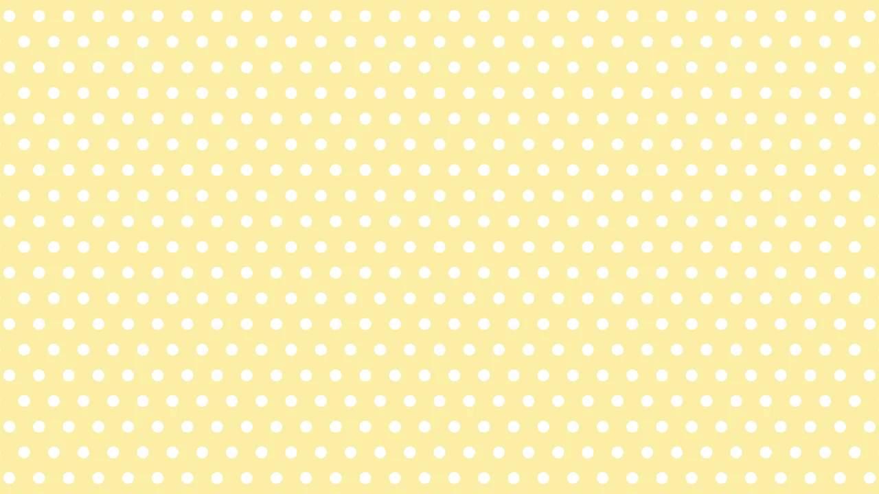 Pastel Yellow Mini Polka Dot desktop wallpaper in 4K