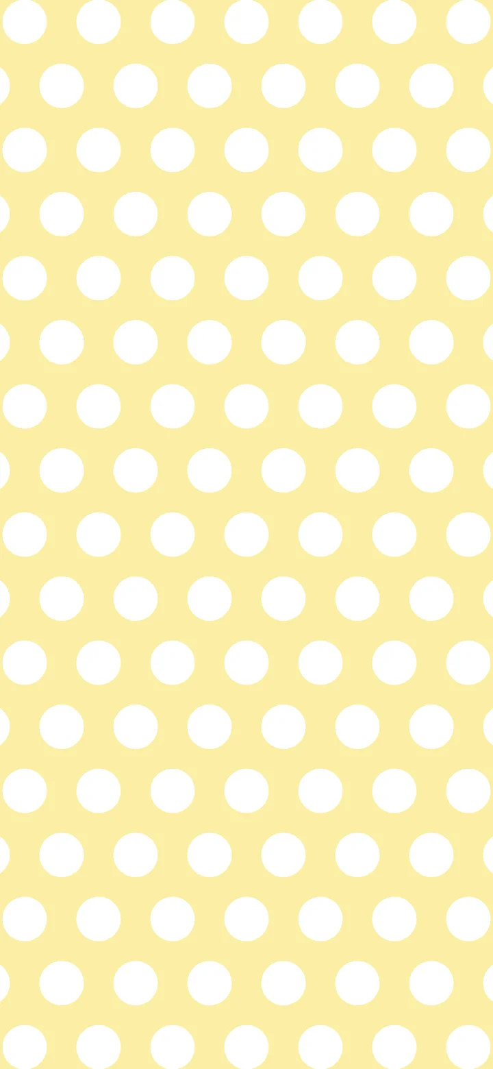 Pastel Yellow Polka Dot wallpaper for iPhone and Android