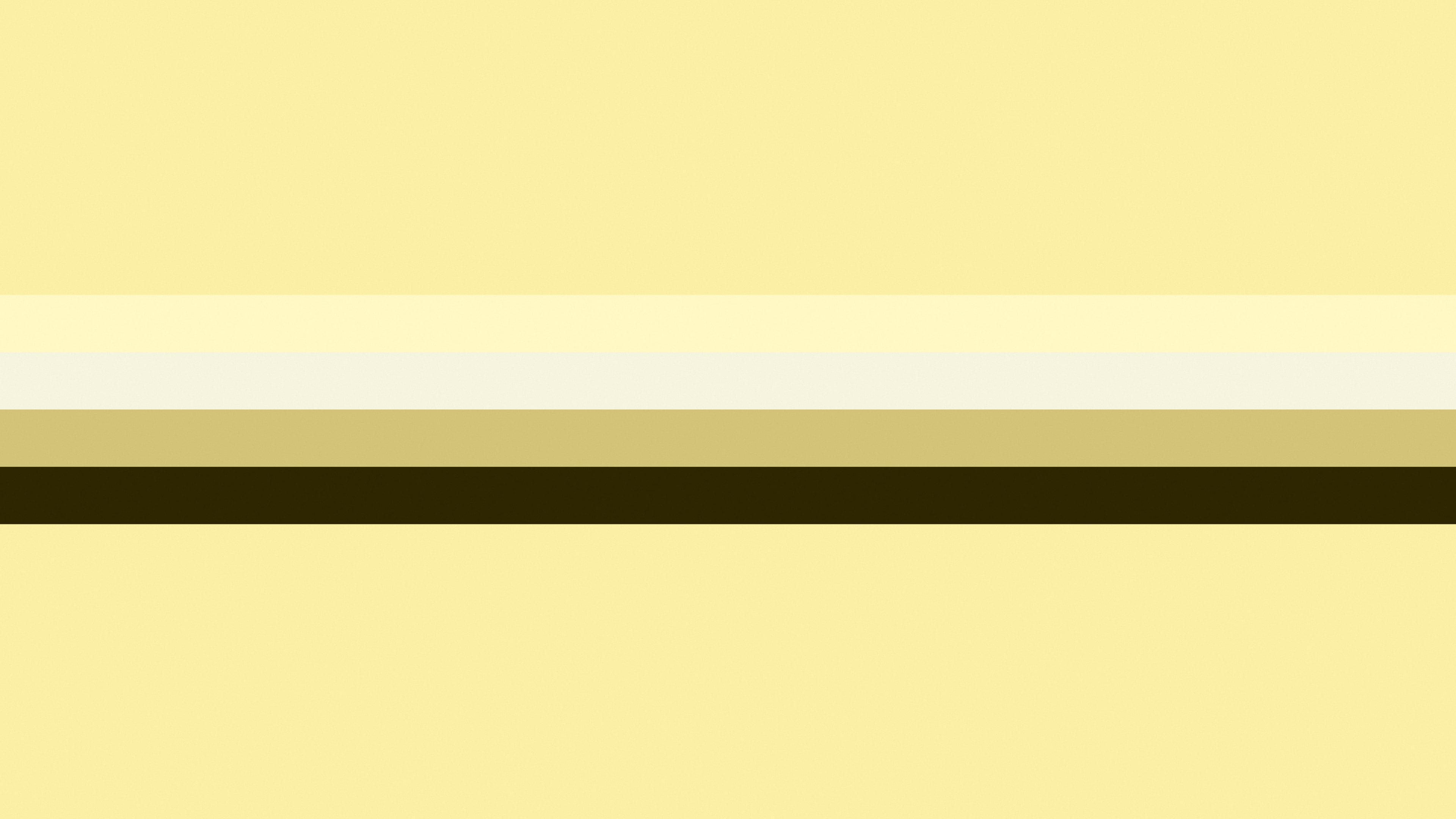 Pastel Yellow Retro Stripe desktop wallpaper in 4K
