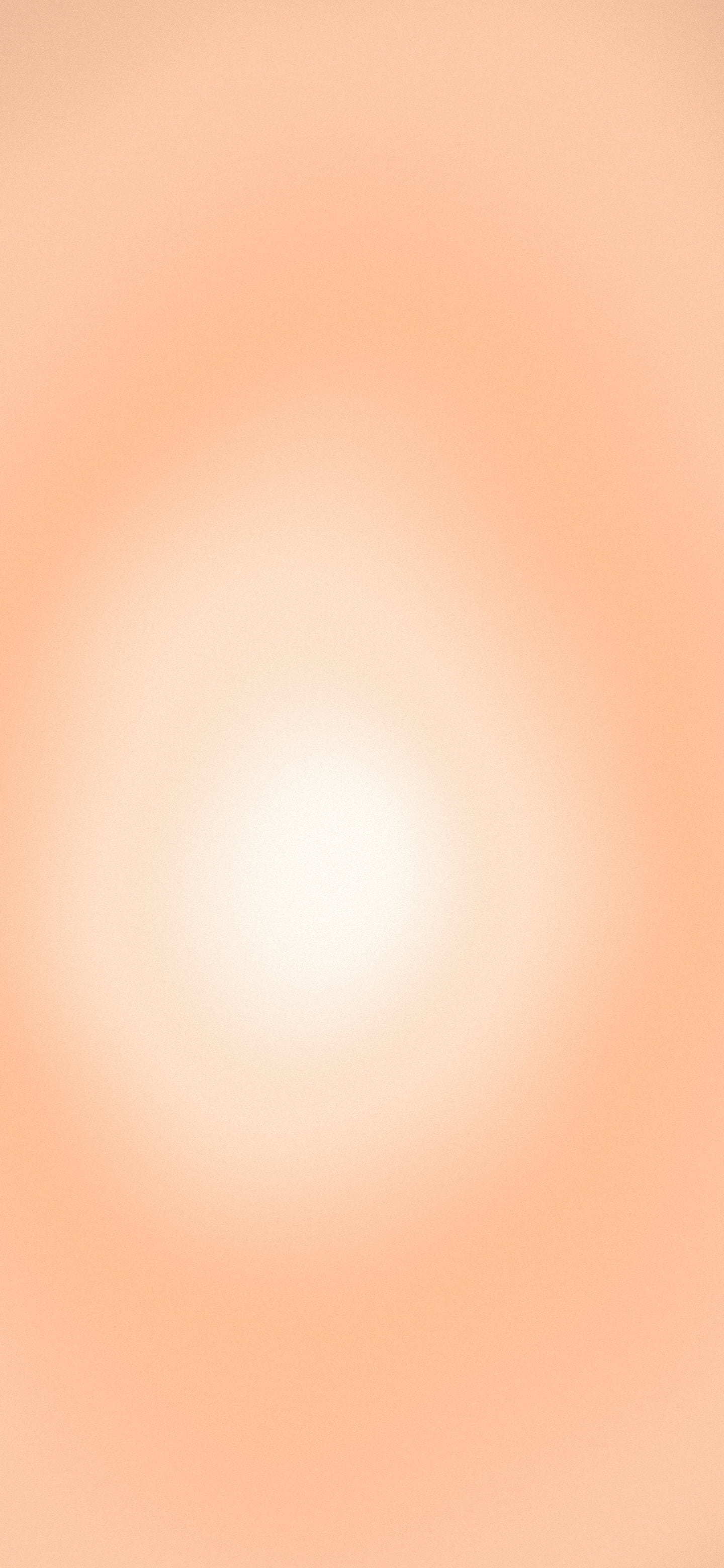 Peach and Cream Aura Gradient wallpaper for iPhone and Android