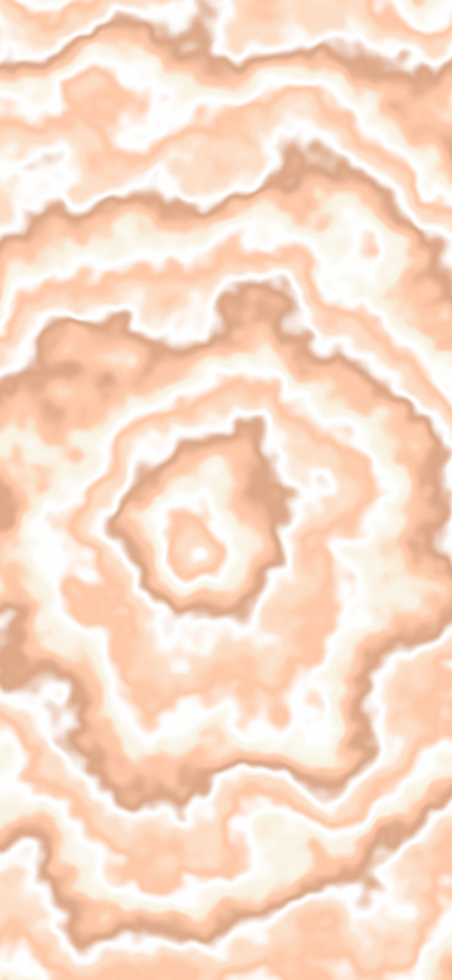 Peach and Cream Bullseye Tie Dye wallpaper for iPhone and Android