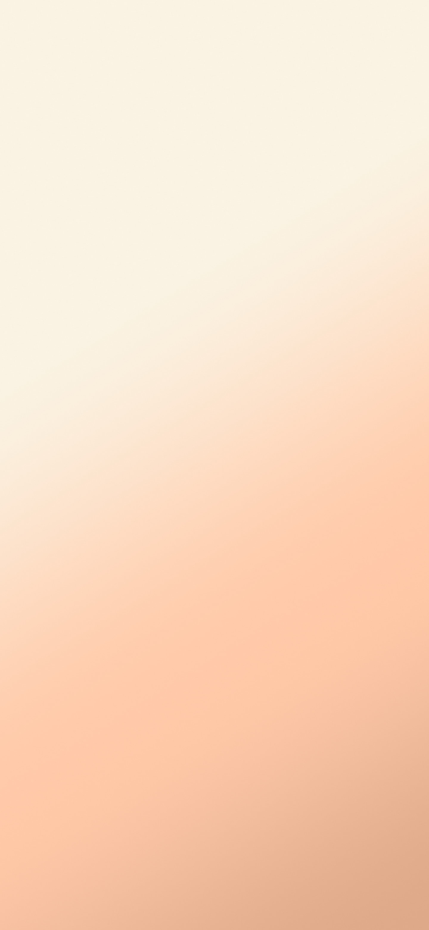 Peach and Cream Diagonal Ombre Gradient wallpaper for iPhone and Android