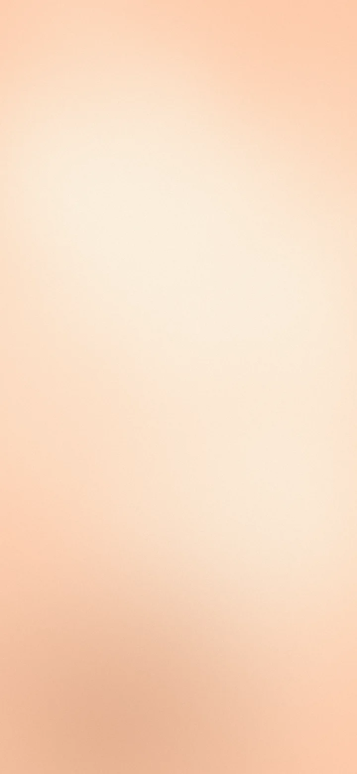 Peach and Cream Dreamy Aura Gradient wallpaper for iPhone and Android
