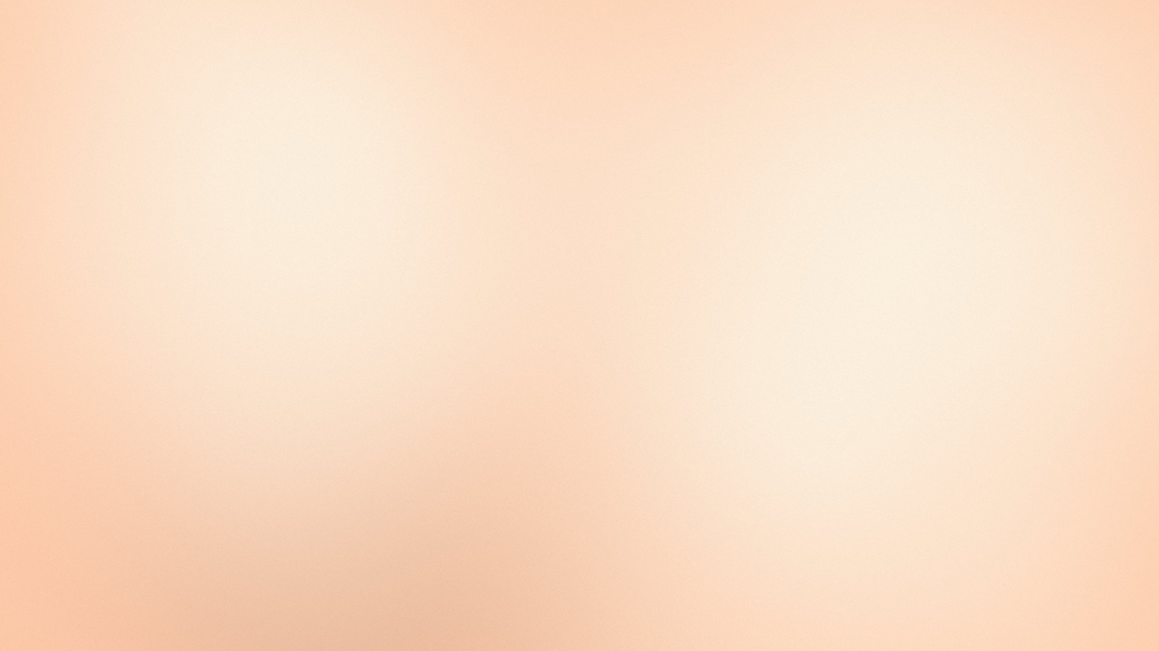 Peach and Cream Dreamy Aura Gradient desktop wallpaper in 4K