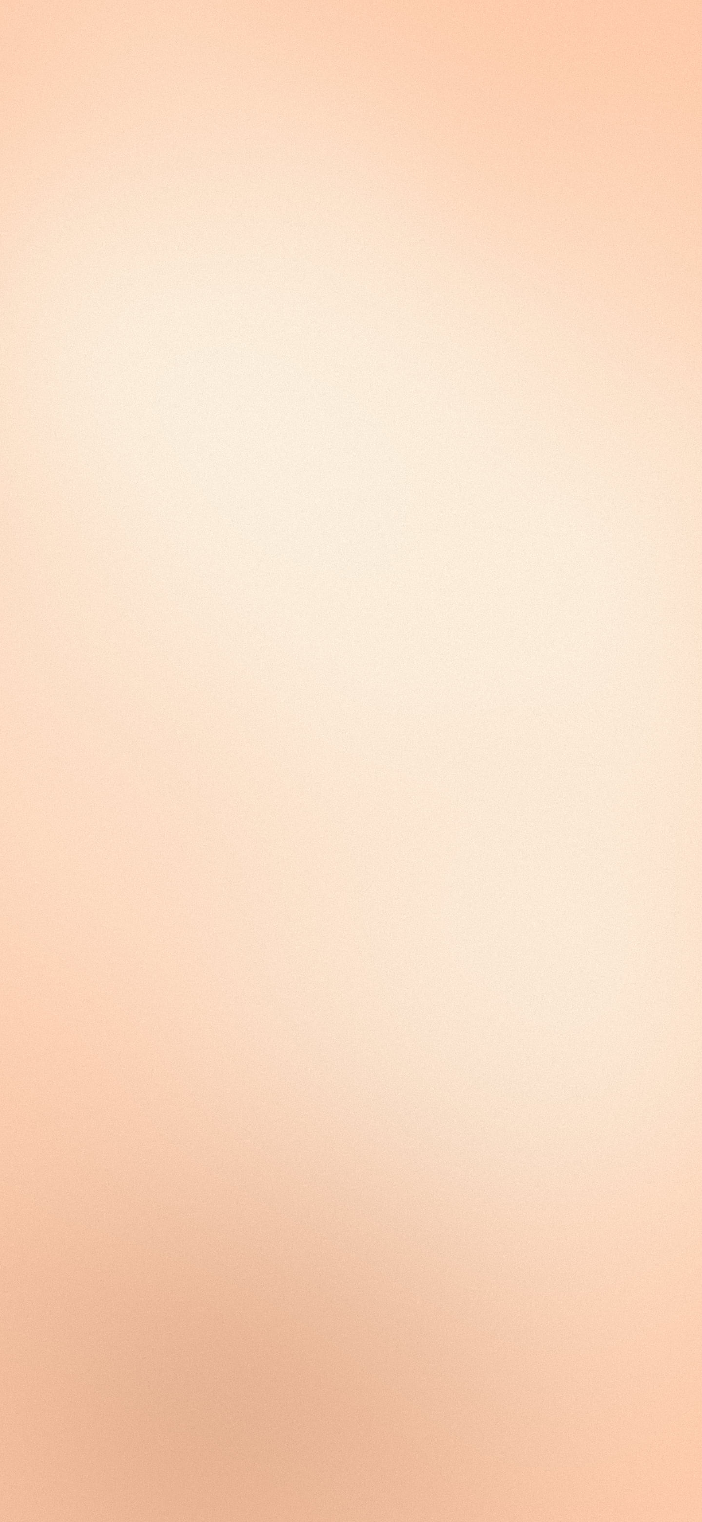 Peach and Cream Dreamy Aura Gradient wallpaper for iPhone and Android