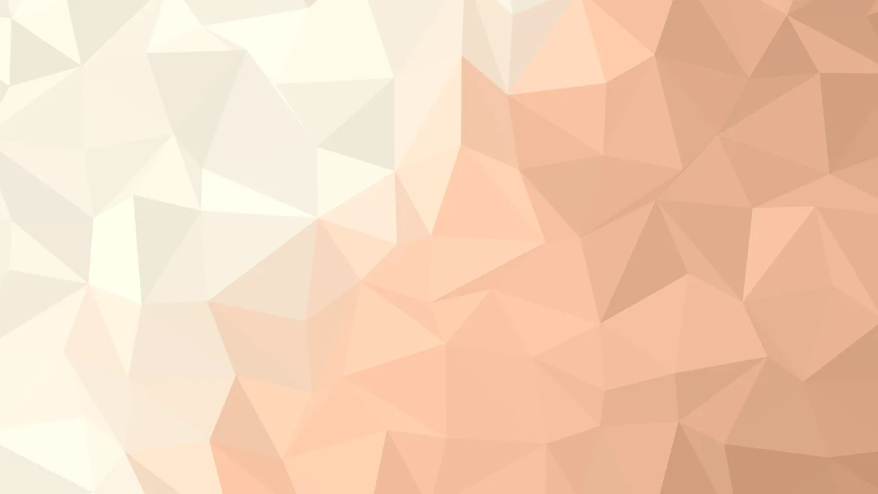 Peach and Cream Low Poly desktop wallpaper in 4K