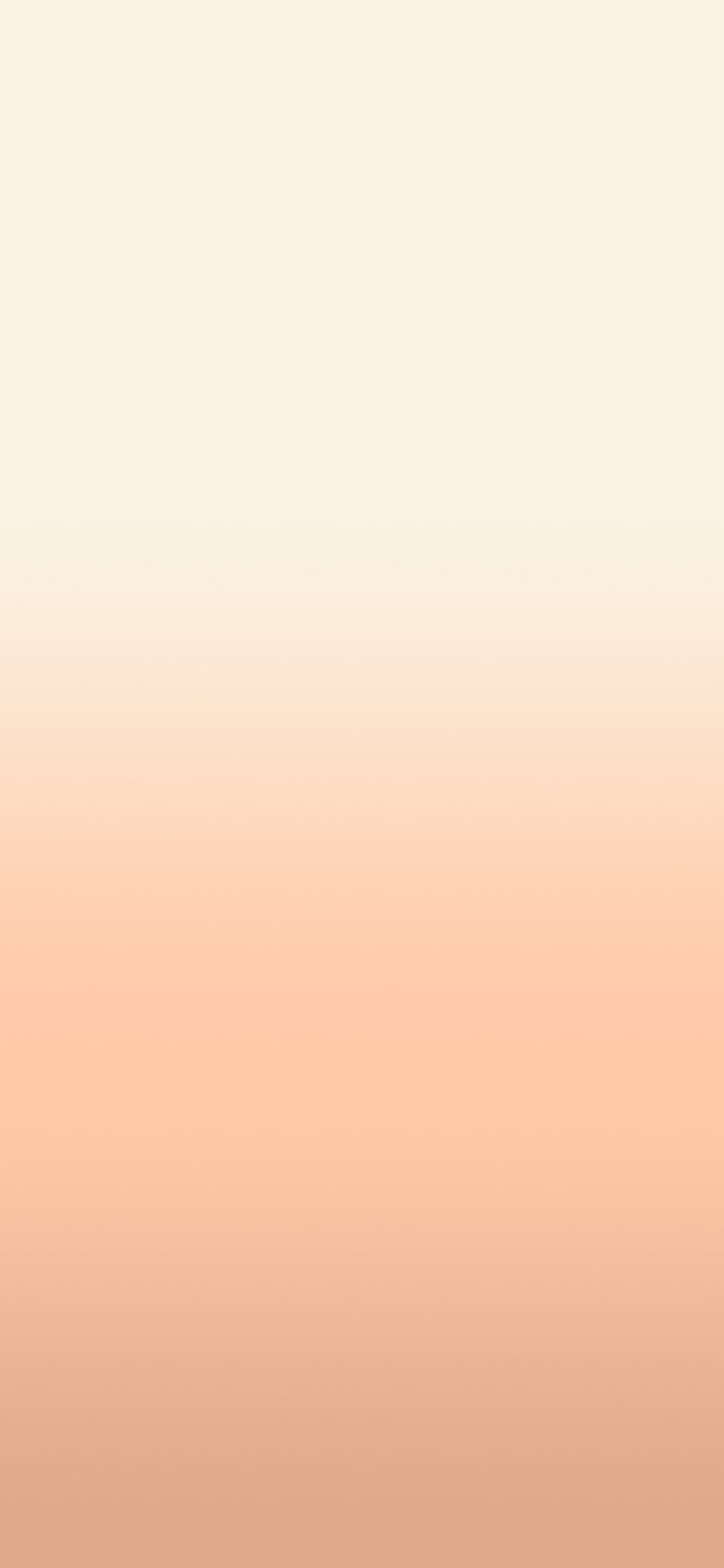 Peach and Cream Ombre Gradient wallpaper for iPhone and Android