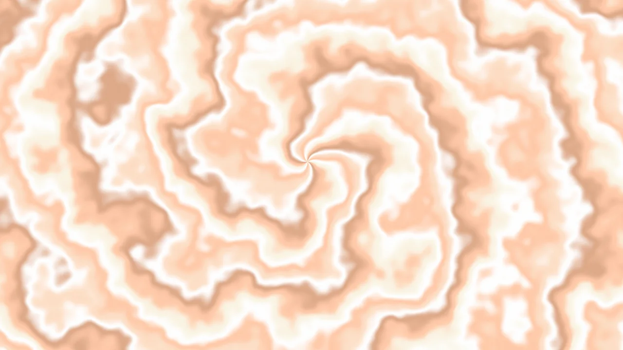 Peach and Cream Spiral Tie Dye desktop wallpaper in 4K