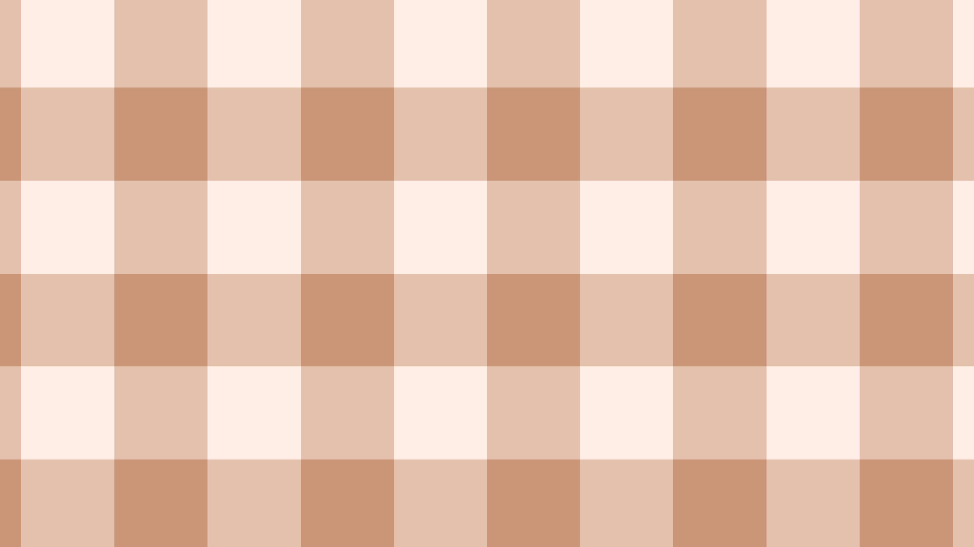 Peach Buffalo Check Plaid desktop wallpaper in 4K