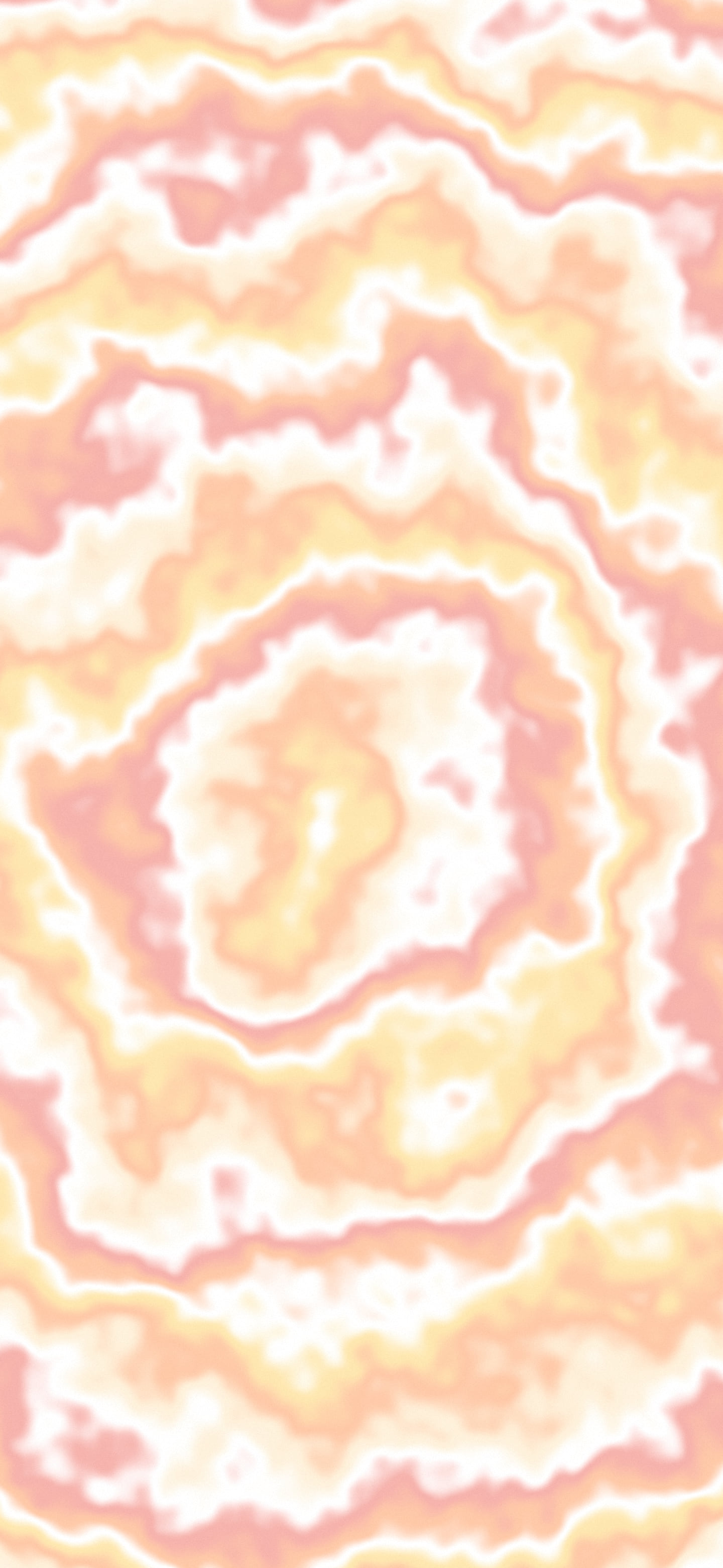 Peach Bullseye Tie Dye wallpaper for iPhone and Android