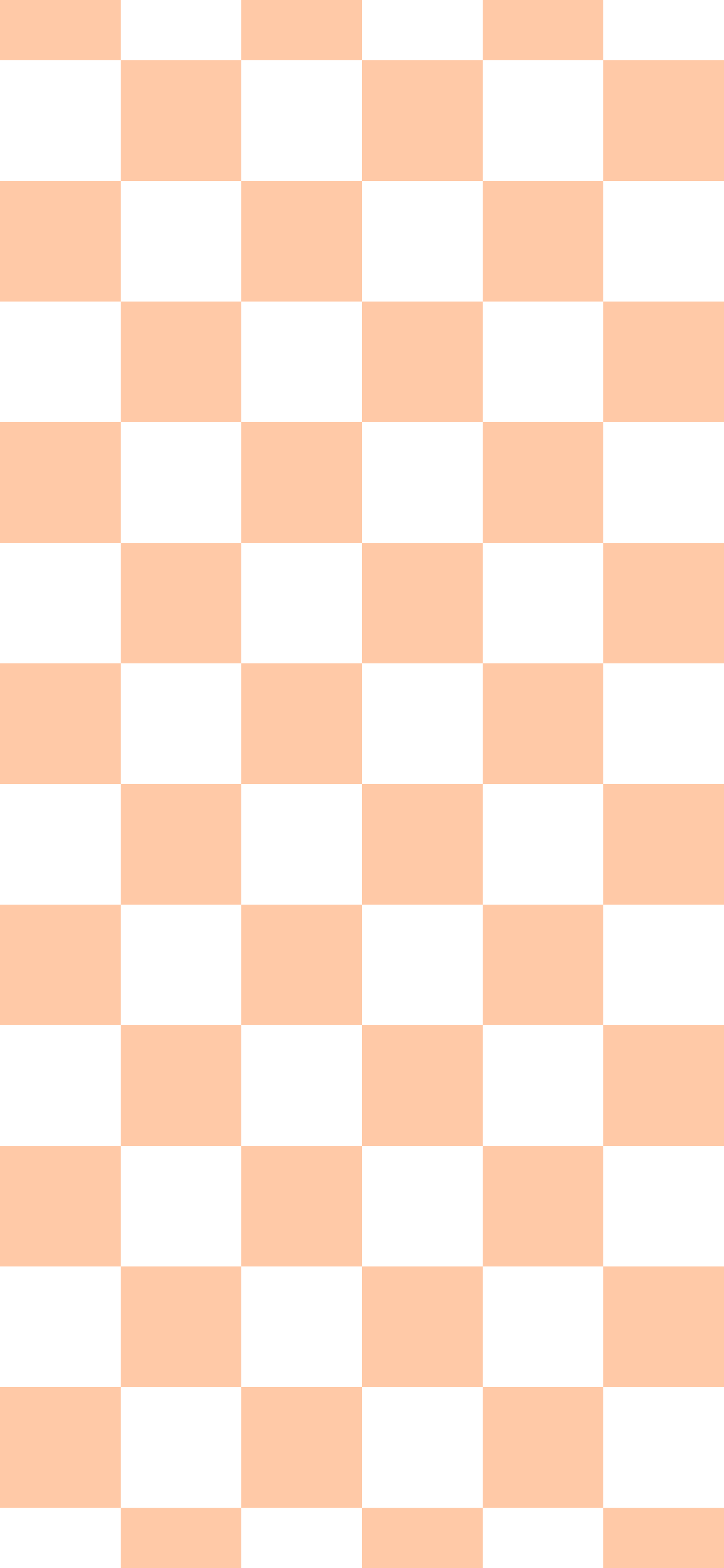 Peach Checkered wallpaper for iPhone and Android
