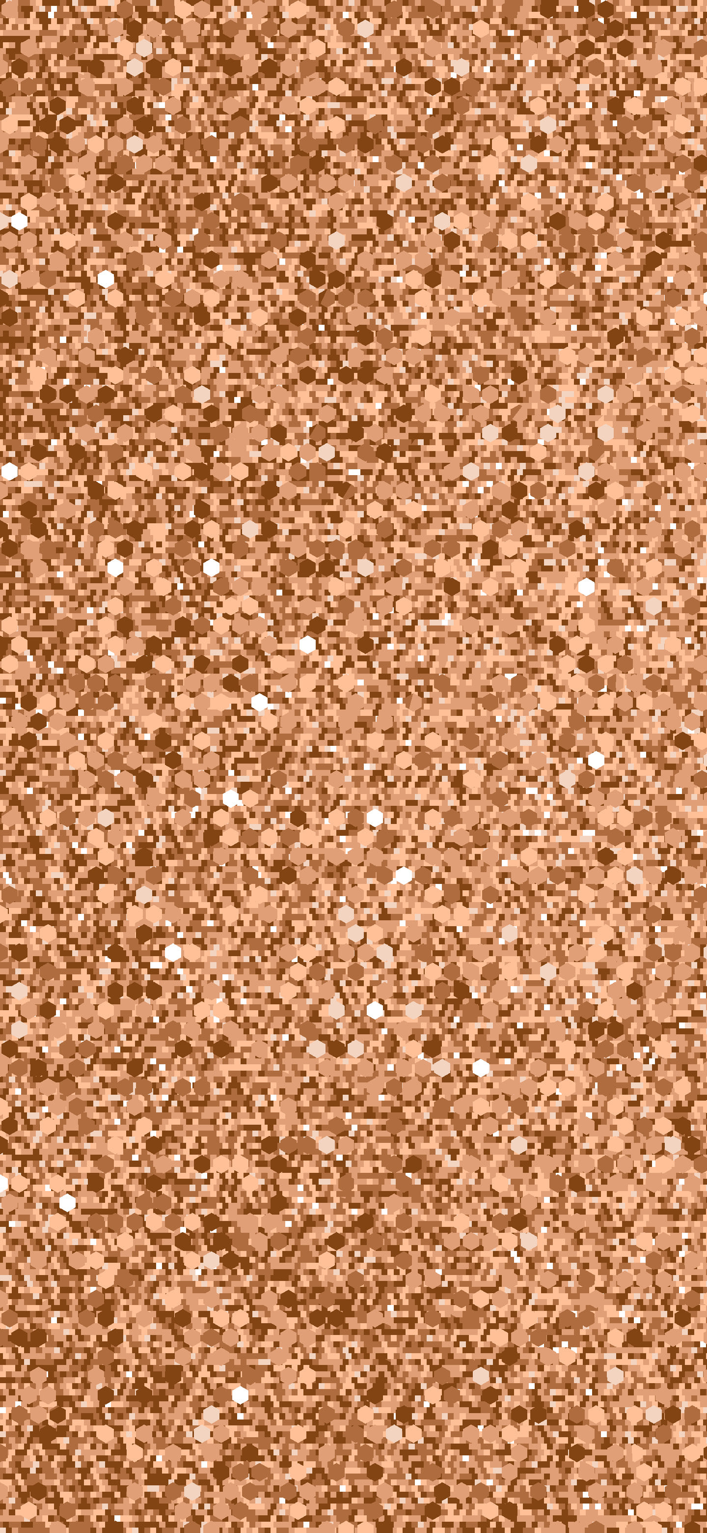 Peach Chunky Glitter wallpaper for iPhone and Android