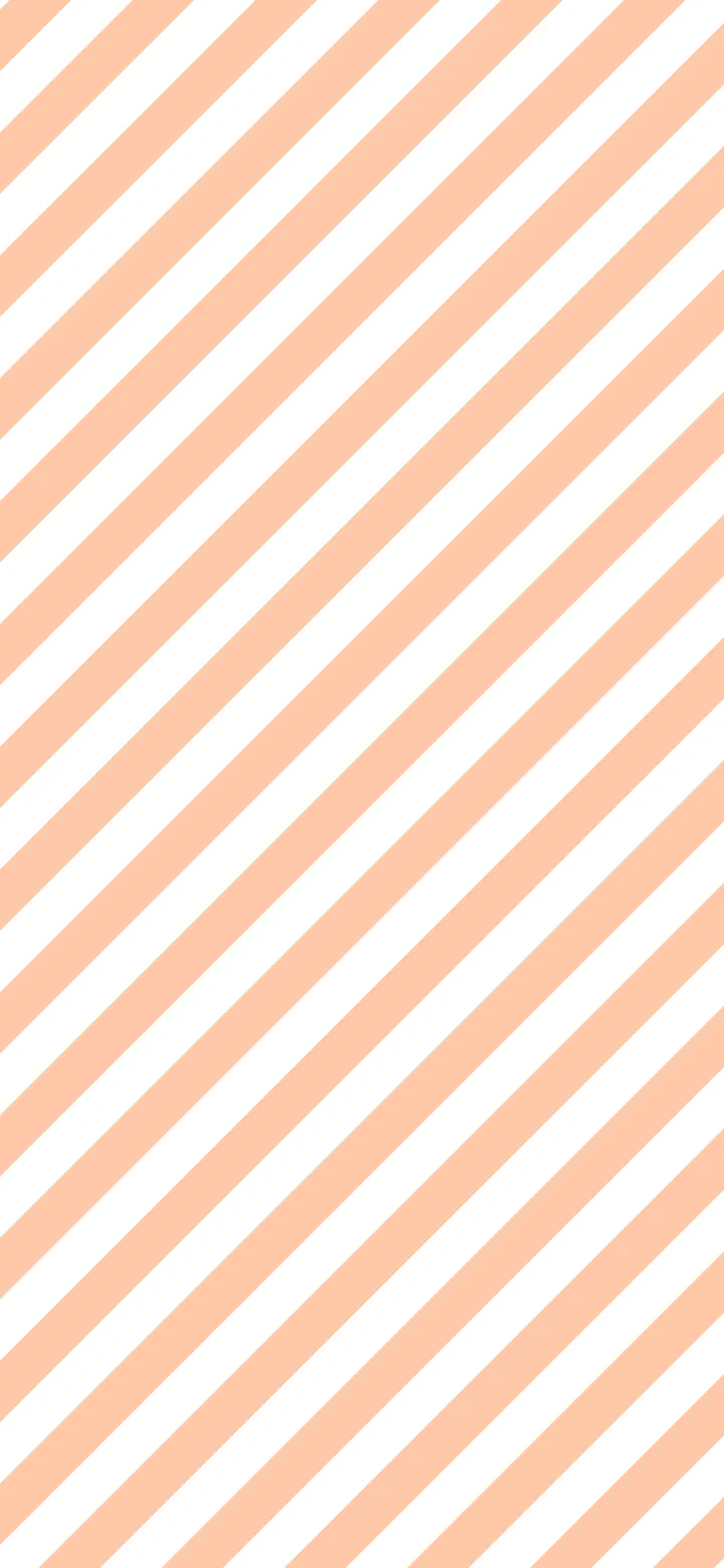 Peach Diagonal Striped wallpaper for iPhone and Android