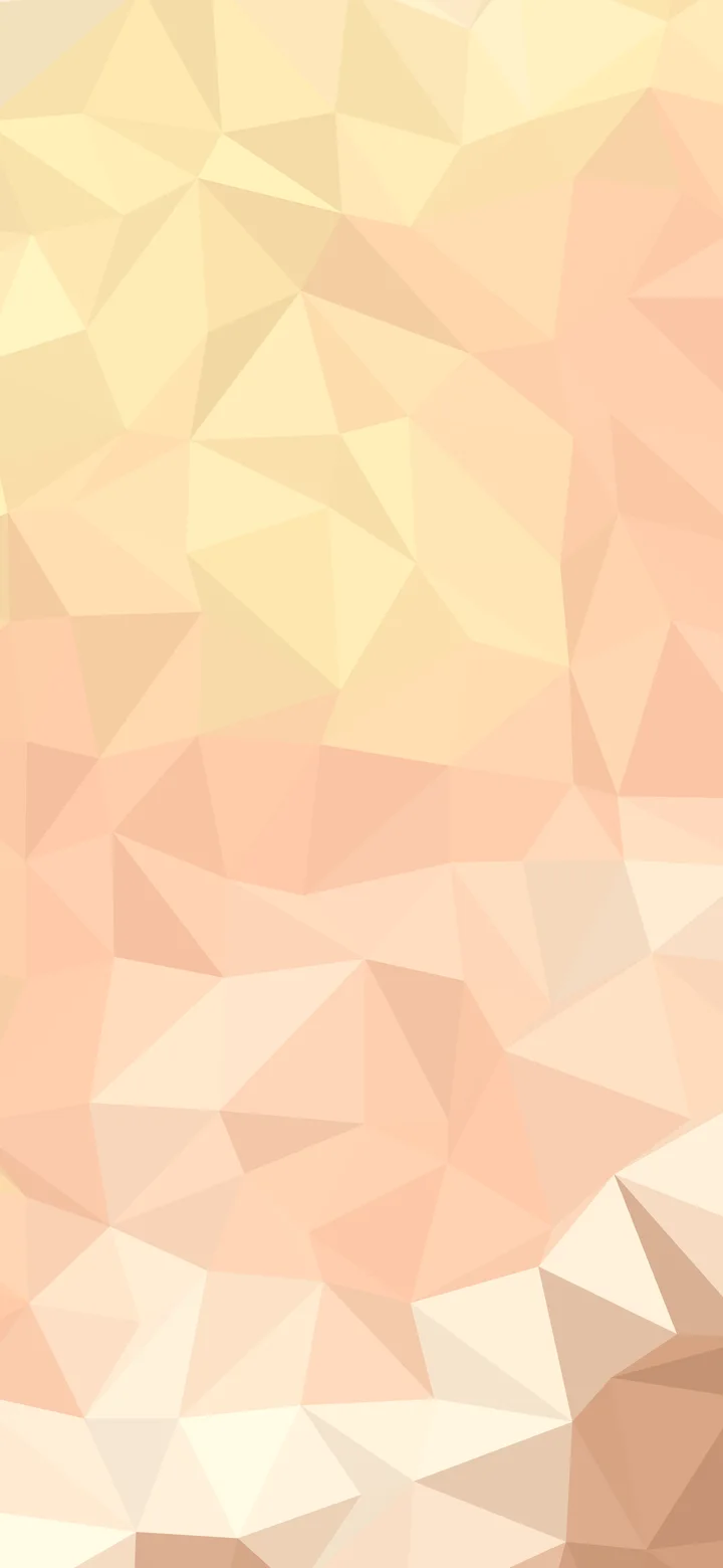Peach Low Poly wallpaper for iPhone and Android
