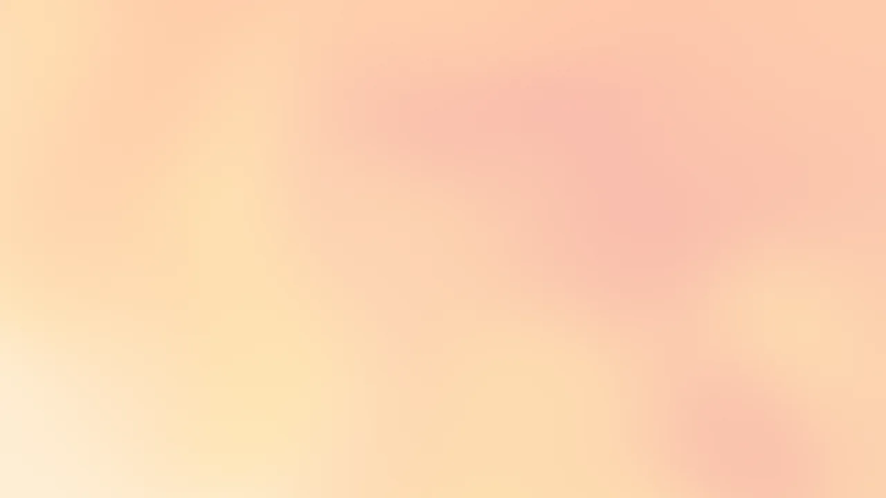 Peach Mesh Gradient desktop wallpaper in 4K