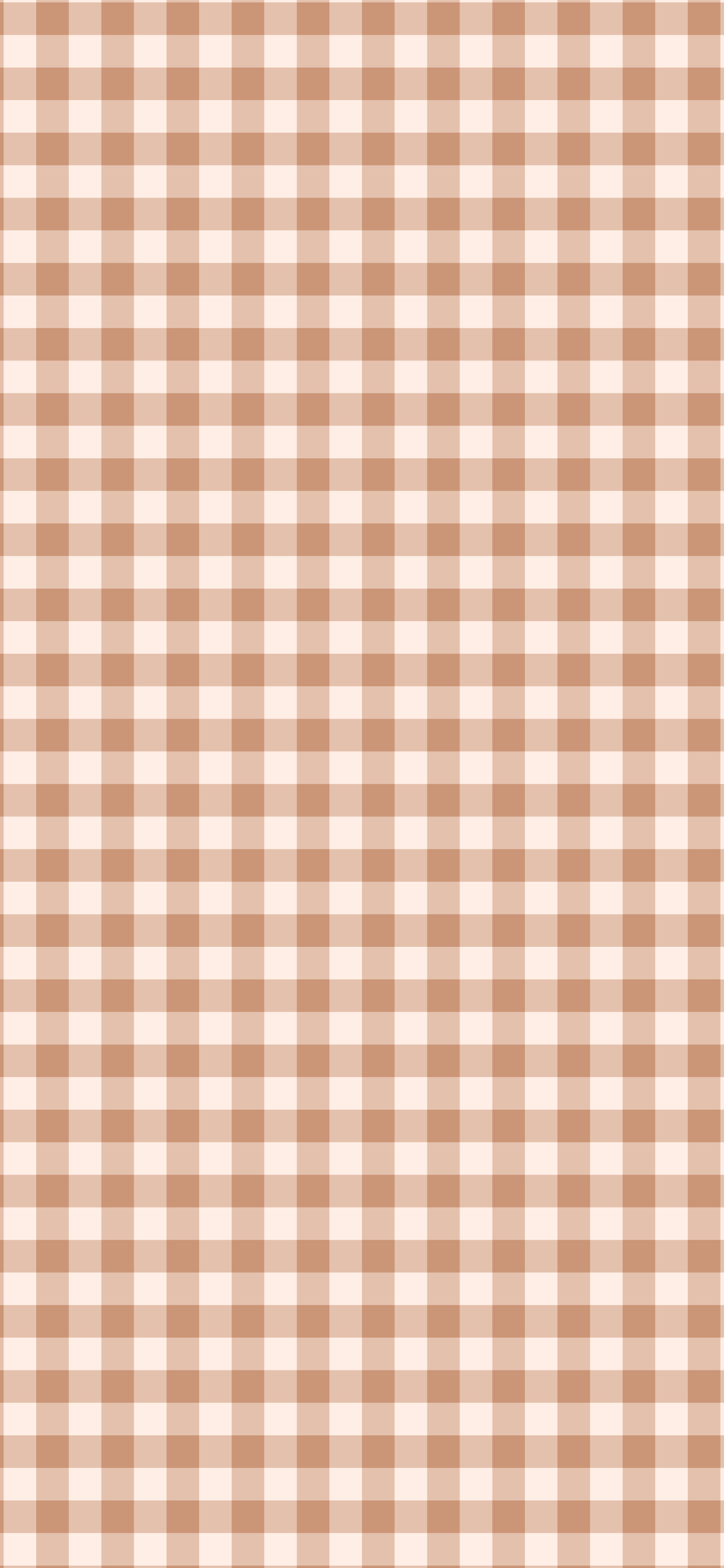 Peach Mini Gingham wallpaper for iPhone and Android