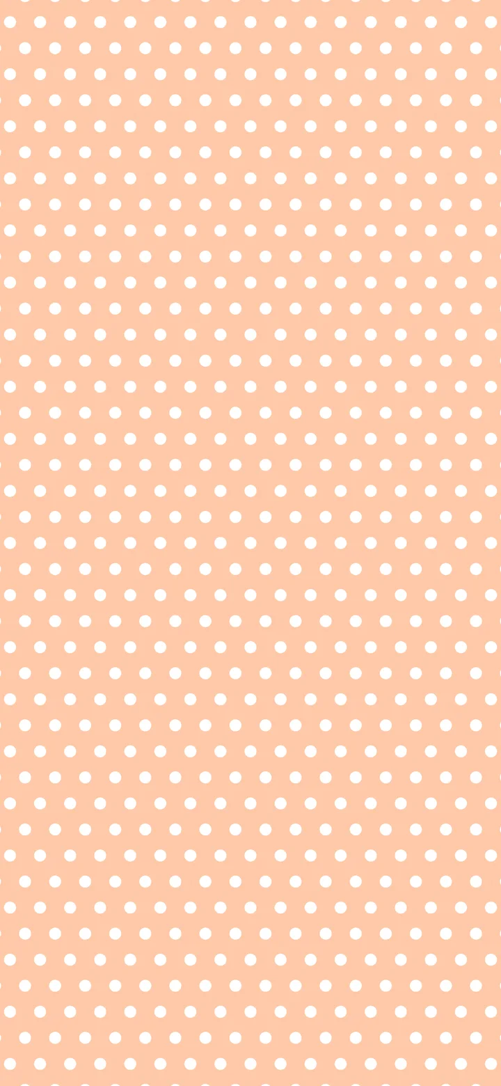 Peach Mini Polka Dot wallpaper for iPhone and Android