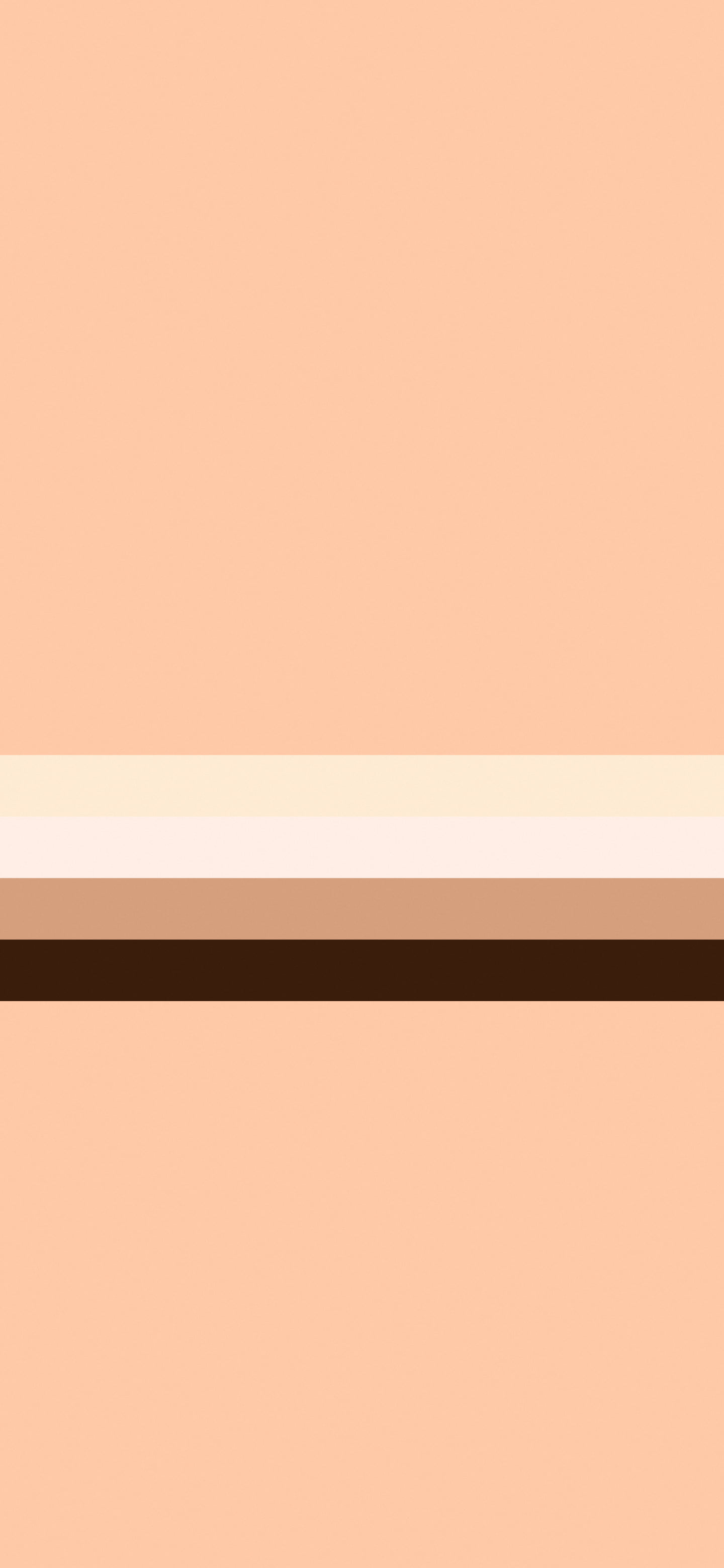 Peach Retro Stripe wallpaper for iPhone and Android
