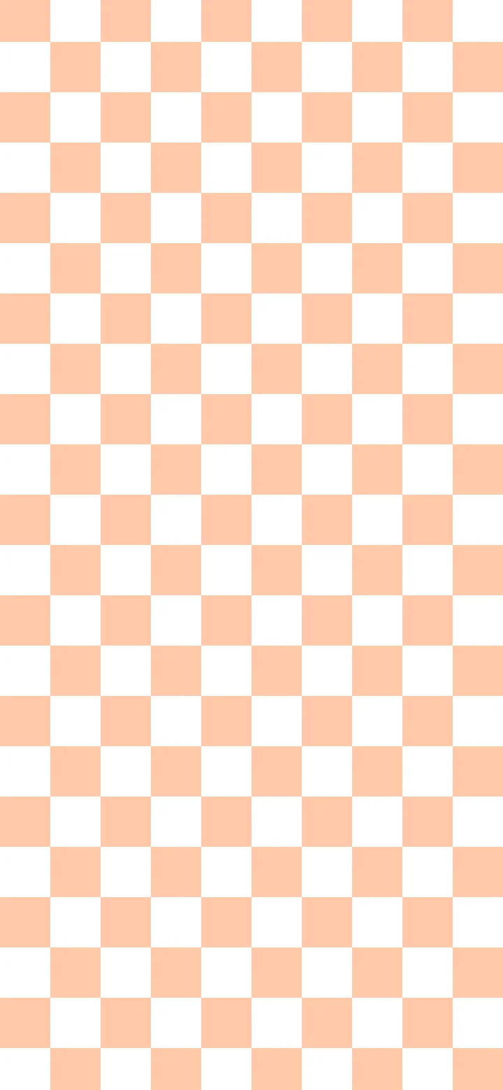 Peach Small Checkered wallpaper for iPhone and Android