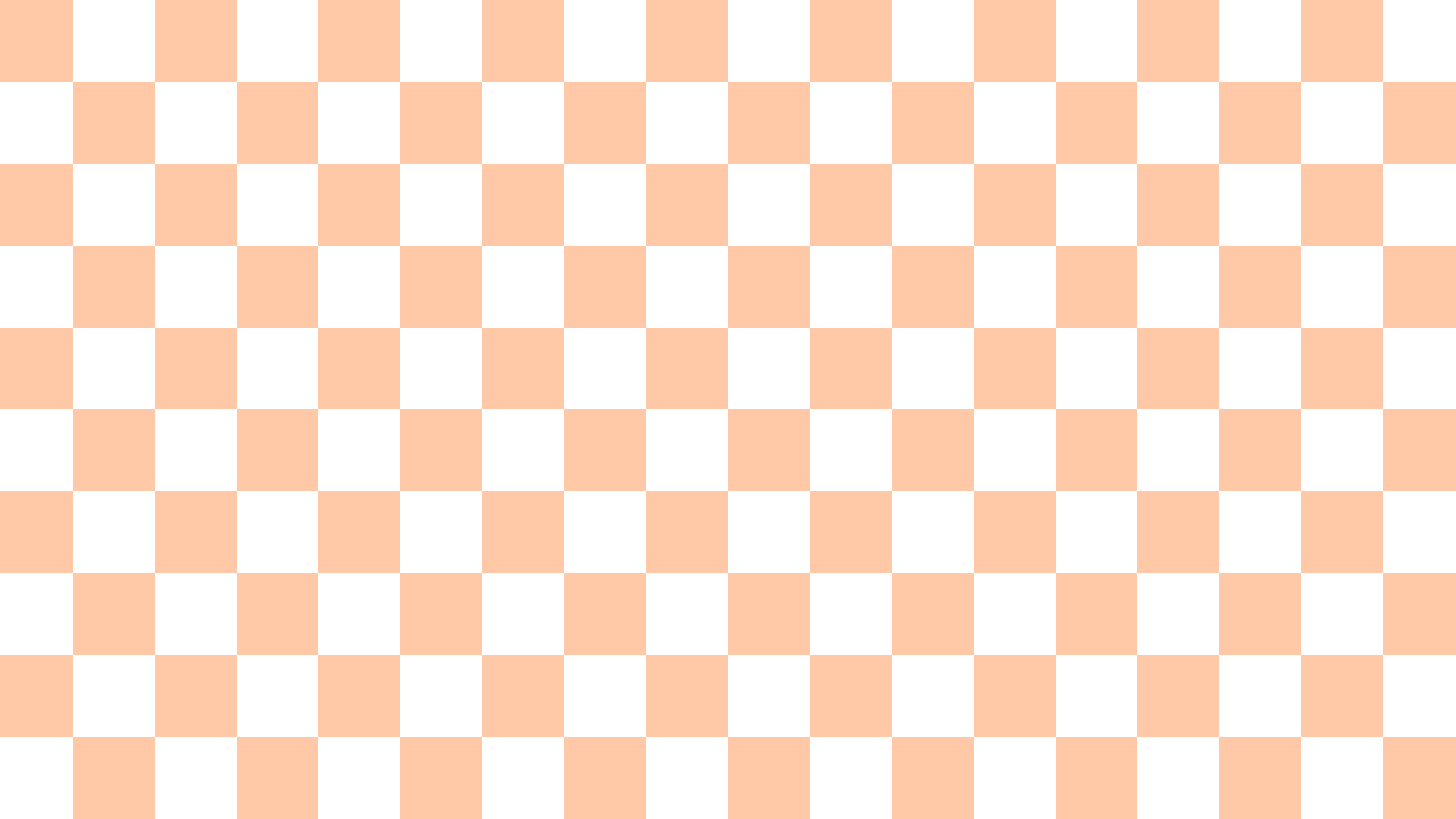 Peach Small Checkered desktop wallpaper in 4K