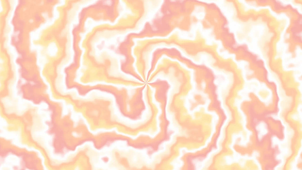 Peach Spiral Tie Dye desktop wallpaper in 4K
